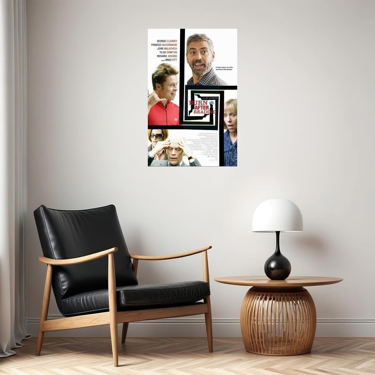 Frankly Good Burn After Reading Movie 2008 Wall Art Print Movie Night Room Decor 24x36 Poster
