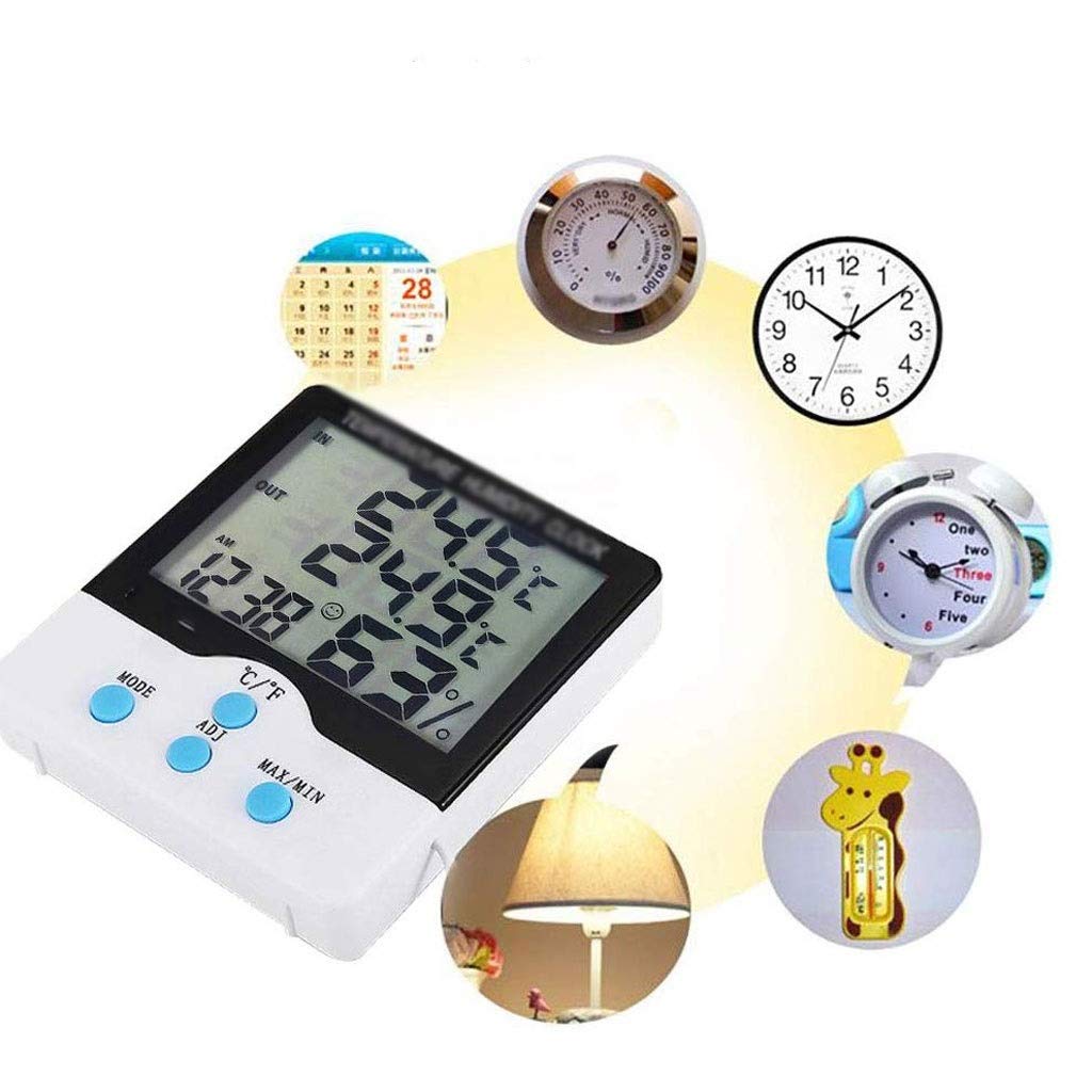 Room Thermometer - Indoor Electronic Temperature and Humidity Meter Precision Household