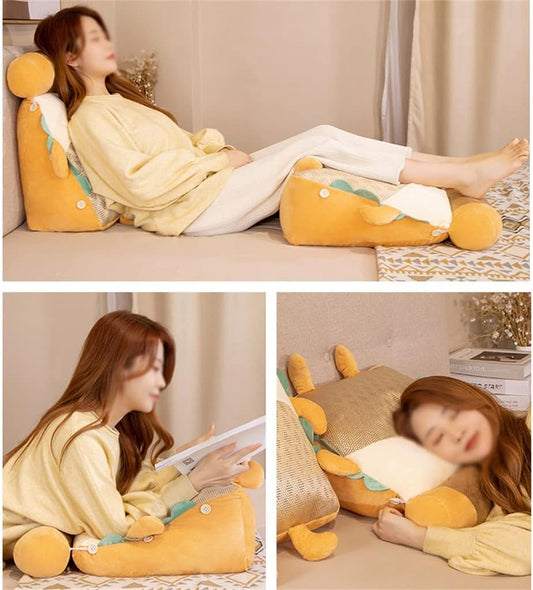 Mat Pillow Bedside Reading Back Cushion Sofa Triangle Waist Dormitory