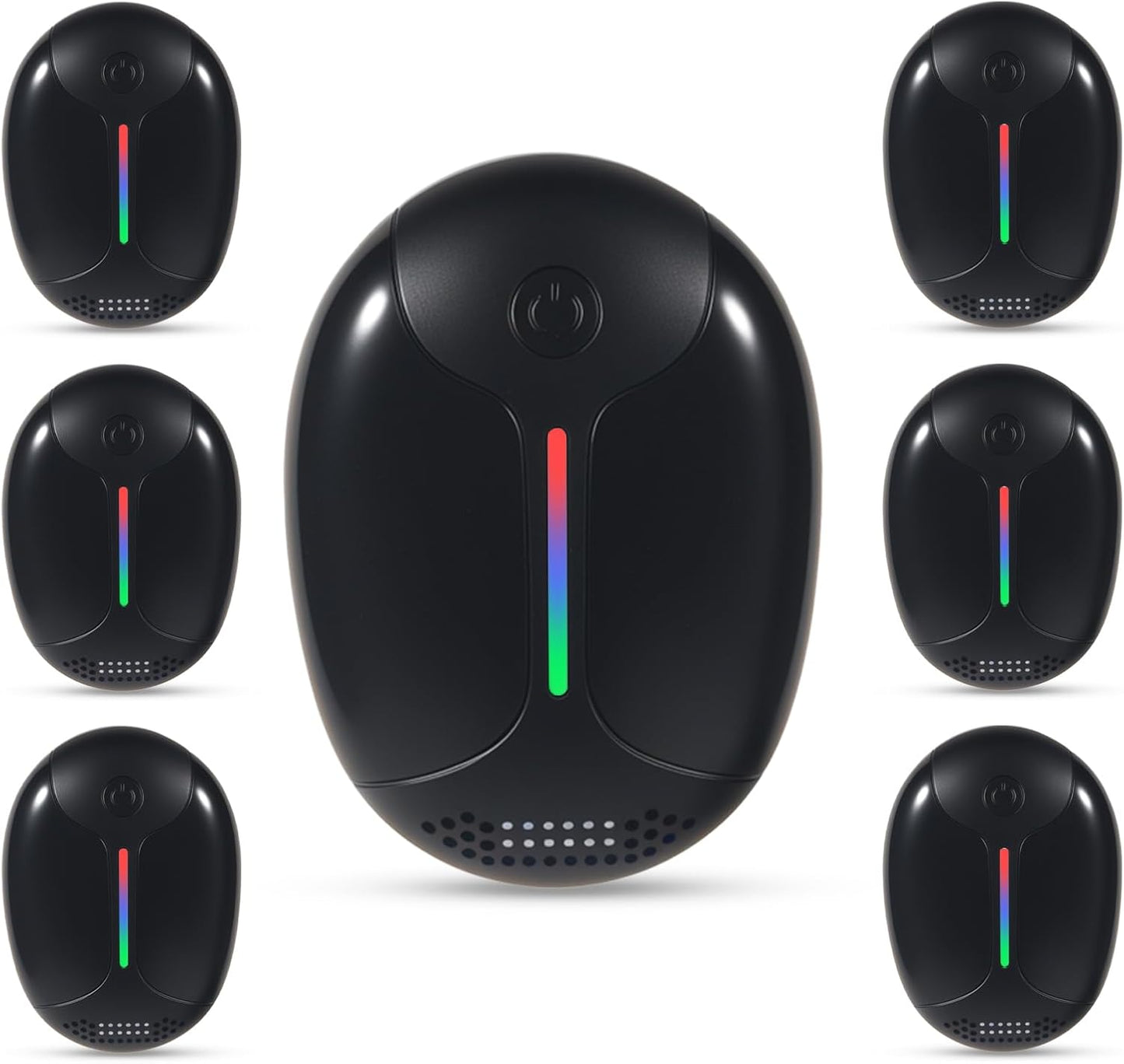 6 Pack Ultrasonic Mouse & Pest Indoor Repeller, Mouse Plug in Repellent for House Rodent Repellent Ultrasonic Plug in Ant Repellent for Roach, Bugs, Mice, Spider, Electronic Rodent Repellent Devices