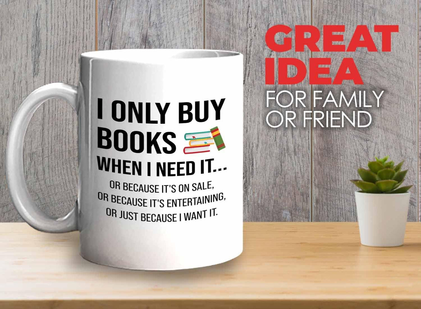 Bubble Hugs Book lovers Coffee Mug 11oz White - Only Buy Books - Author Writer Library Library Editor Introvert Book Lovers Cat Lover Chill Relax Bookworm Reading