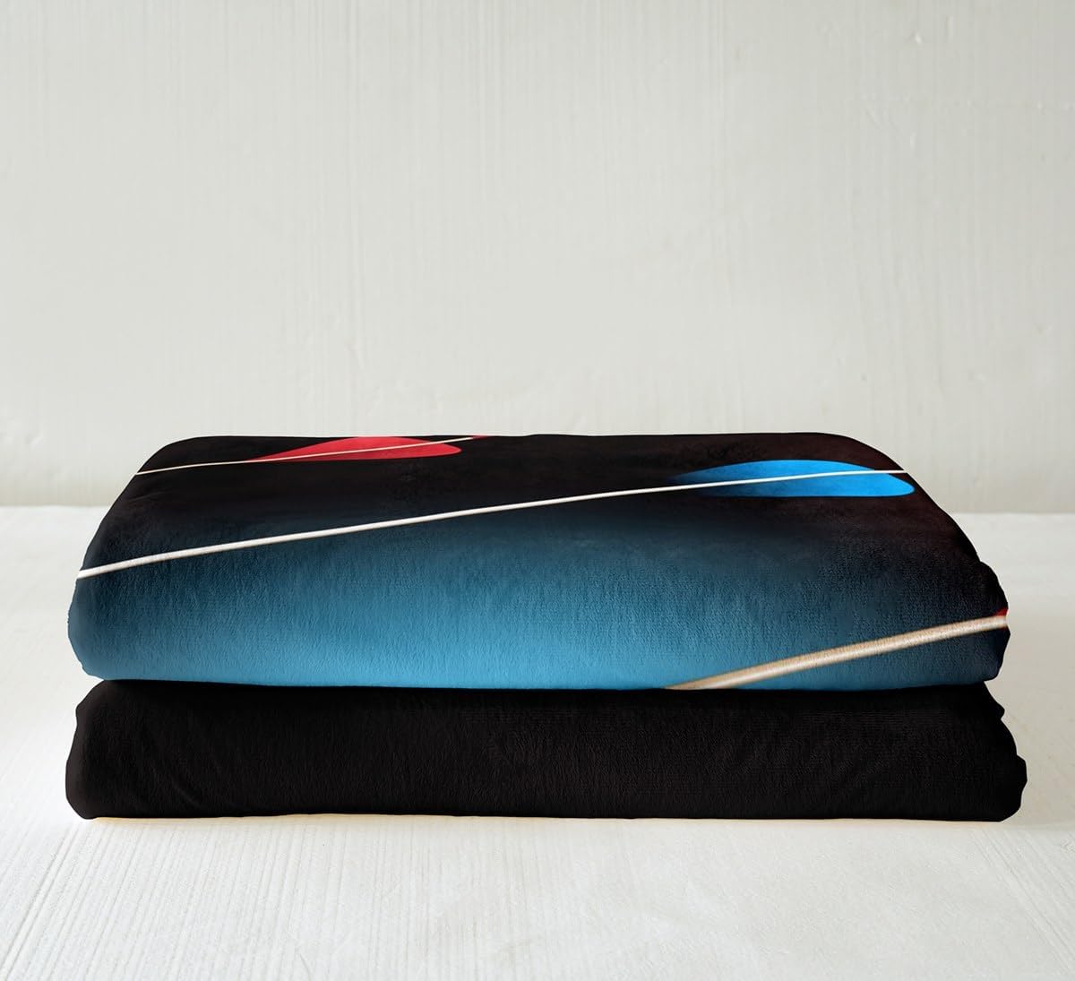 Archery Target Pattern Flannel Fleece Blanket Soft Lightweight Throw Blanket for Couch Sofa Red Blue Arrow Decor Bed Throws for Kids Girls Boys Teens, Throw Size (50 x 60 Inches)