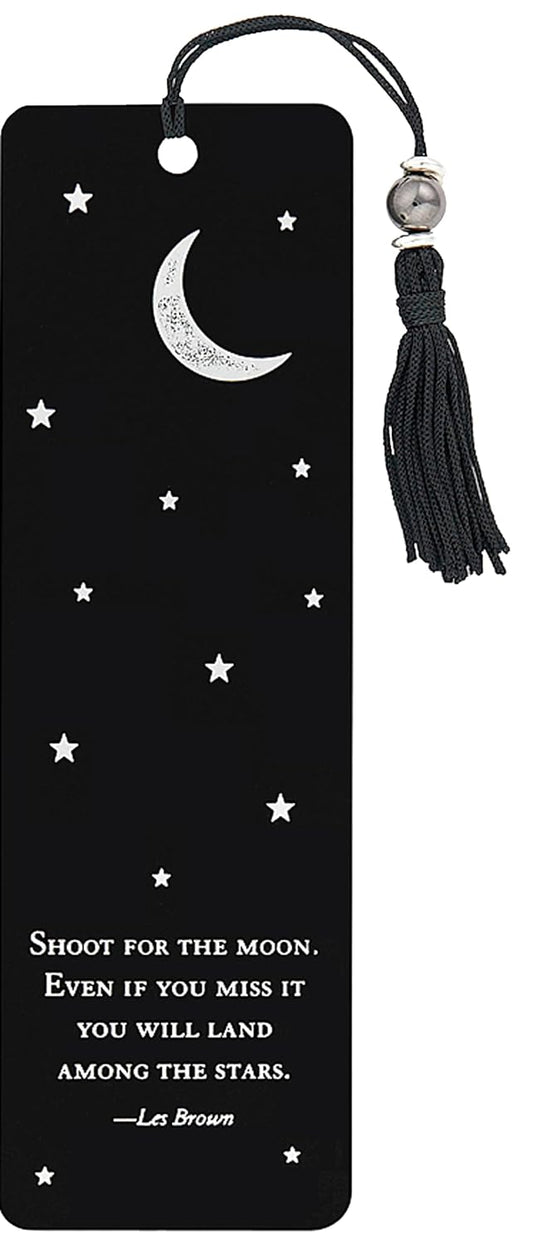 Shoot for the Moon Beaded Bookmark