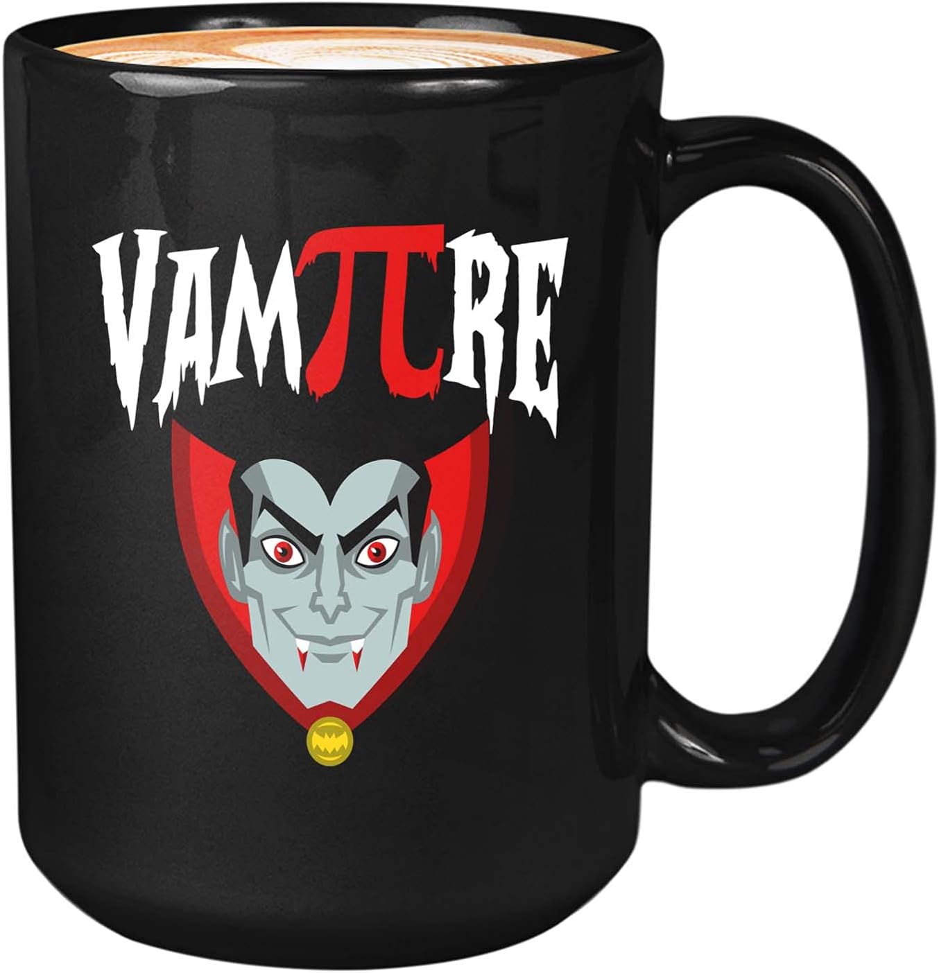 Bubble Hugs Math VamPIre Mug Black 15 Oz - Funny Reading Book Lovers Literary librarian Halloween Reader - Hellowin, October, Costume, Cospla Horror, Ancient, Festival, Holida Decoration Ideas,