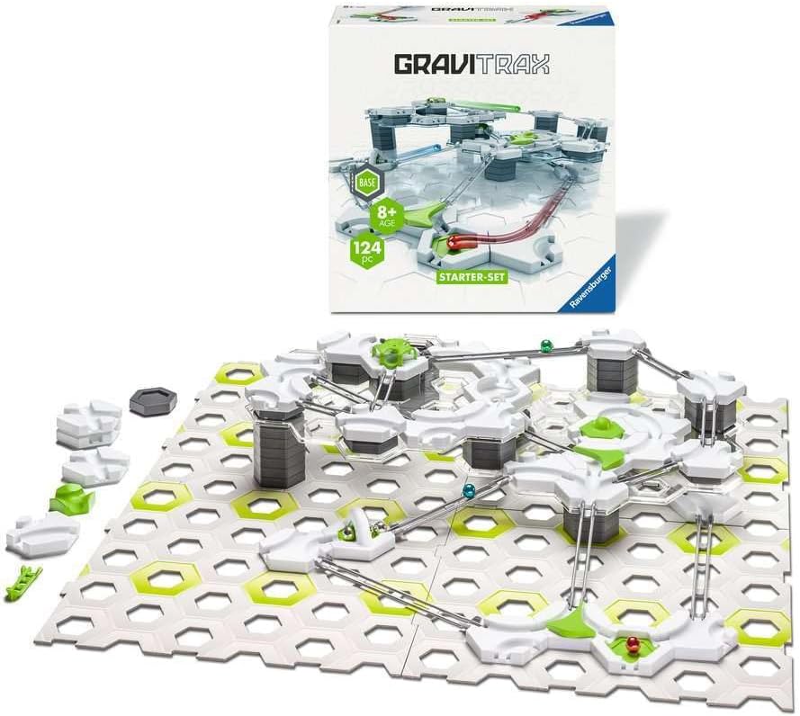 Ravensburger GraviTrax Starter Set - Gravity & Magnetic Marble Game - MESH Accredited STEM Toy for Kids - Brain-Building, Educational Gift - Engages Critical Thinking, Problem Solving - Ages 8+