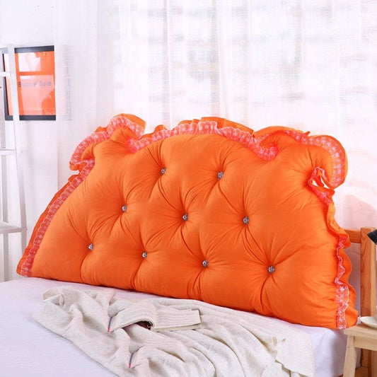 Headboard Bedside Cushion Pads Cotton Soft Case Large Back Waistguard Neck Guard Highly Flexible, 6 Colors (Color : 2#, Size : 135 × 15 × 70cm)