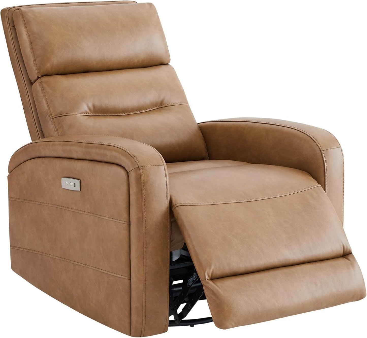 Luxury Power Recliner Swivel Glider Rocker Chair with USB Port, Electric Recliner Chairs for Adults, Small Recliner for Living Room, Nursery, Bedroom & Home Theater Seating