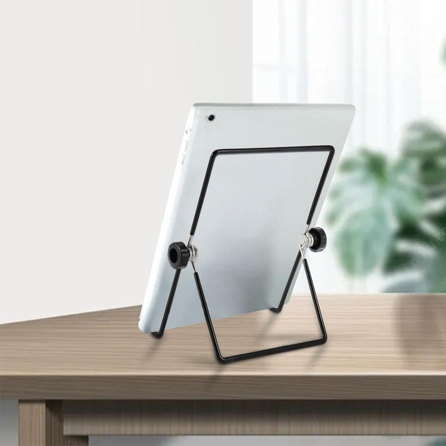 PINGEUI 20 Pack 7" x 5.3" Adjustable Iron Display Stand for Tablet, Books, Photos, Plates, Cookbooks - Foldable Wire Holder