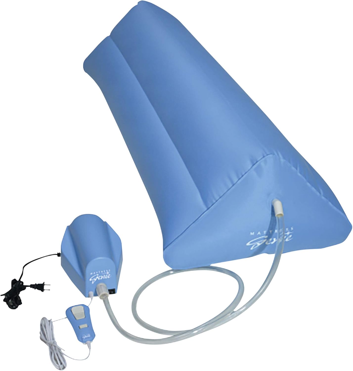 Contour Mattress Genie Inflatable Wedge | King Size, Portable, Turns Any Bed Into an Adjustable, Hospital Bed Rental Alternative | Perfect for Elderly, Snoring, Reflux, GERD, Post-Surgery