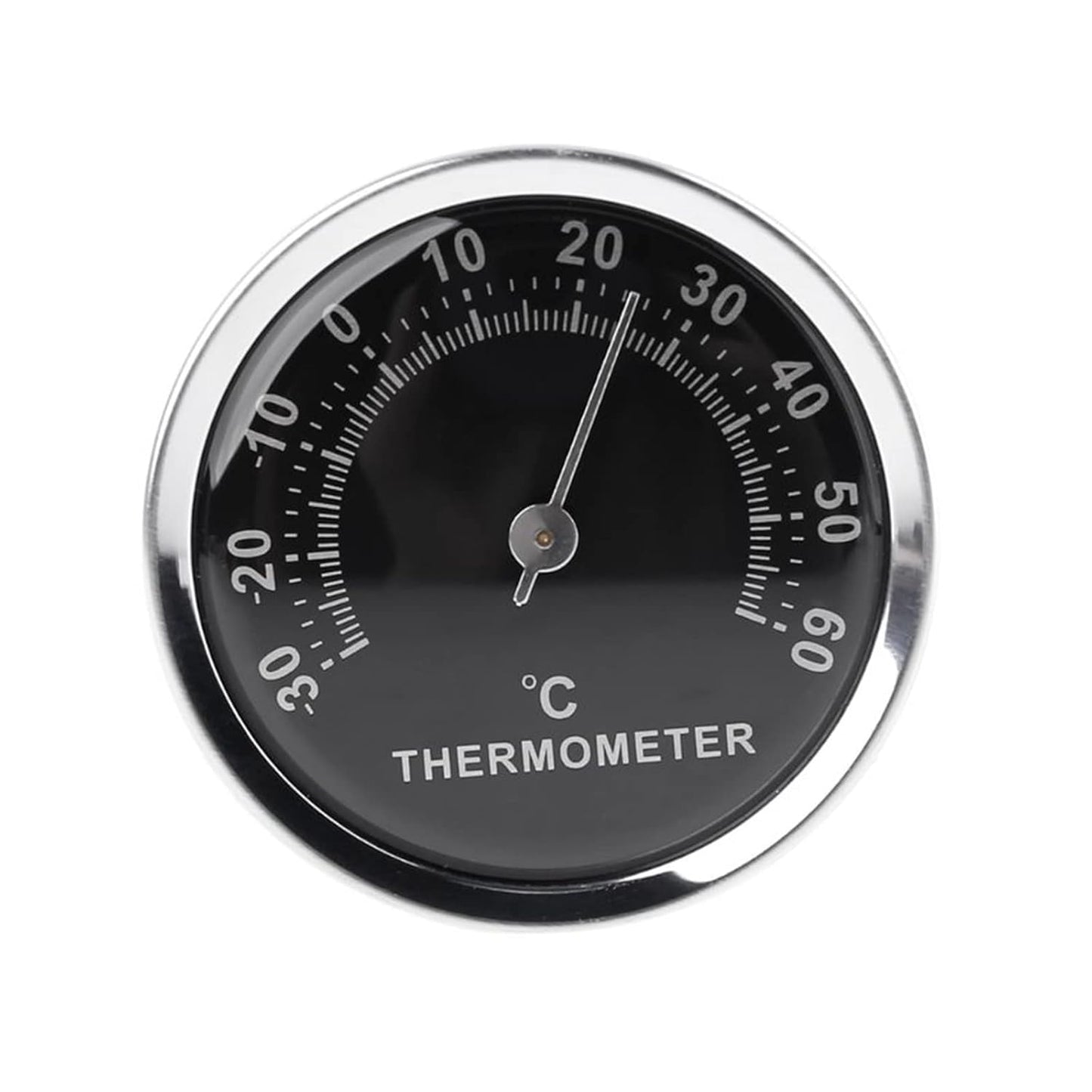 Mini Round 58mm Car Thermometer for Houses Offices Workshops Drop Shipping