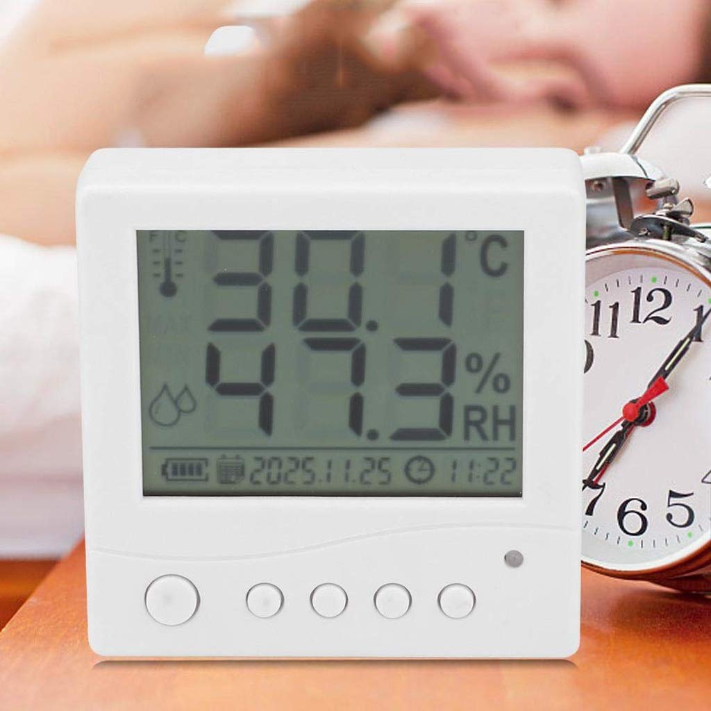 High Precision Temperature and Humidity Meter Indoor Household Wall-Mounted Electronic Thermometer Dry and Wet Baby Room Digital