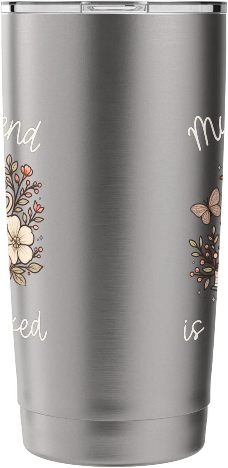 My Weekend is All Booked Pretty Cozy Book Lover Stainless Steel Insulated Tumbler