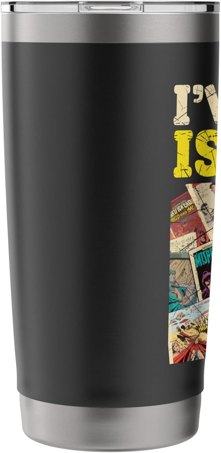 Comic Collector Comic Reader Reading Comic Books Stainless Steel Insulated Tumbler