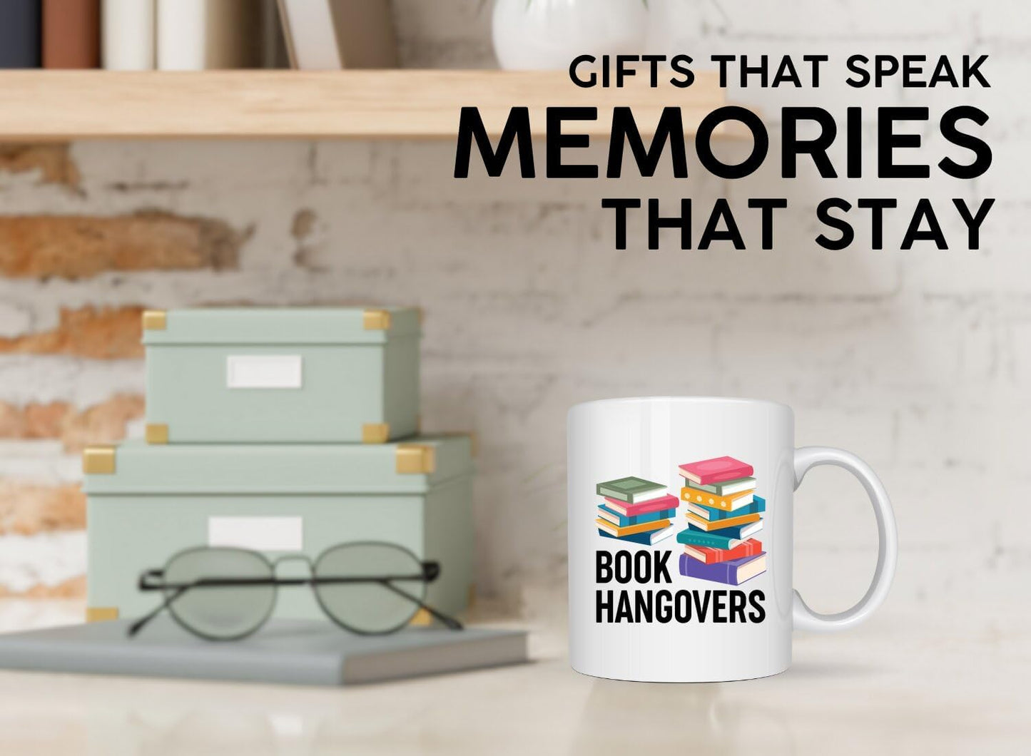 Book Lovers Coffee Mug 11oz White -Book hangovers - Book Reader Bookworm Addict Bookish Librarian Nerd Gifts Decor for Men Women