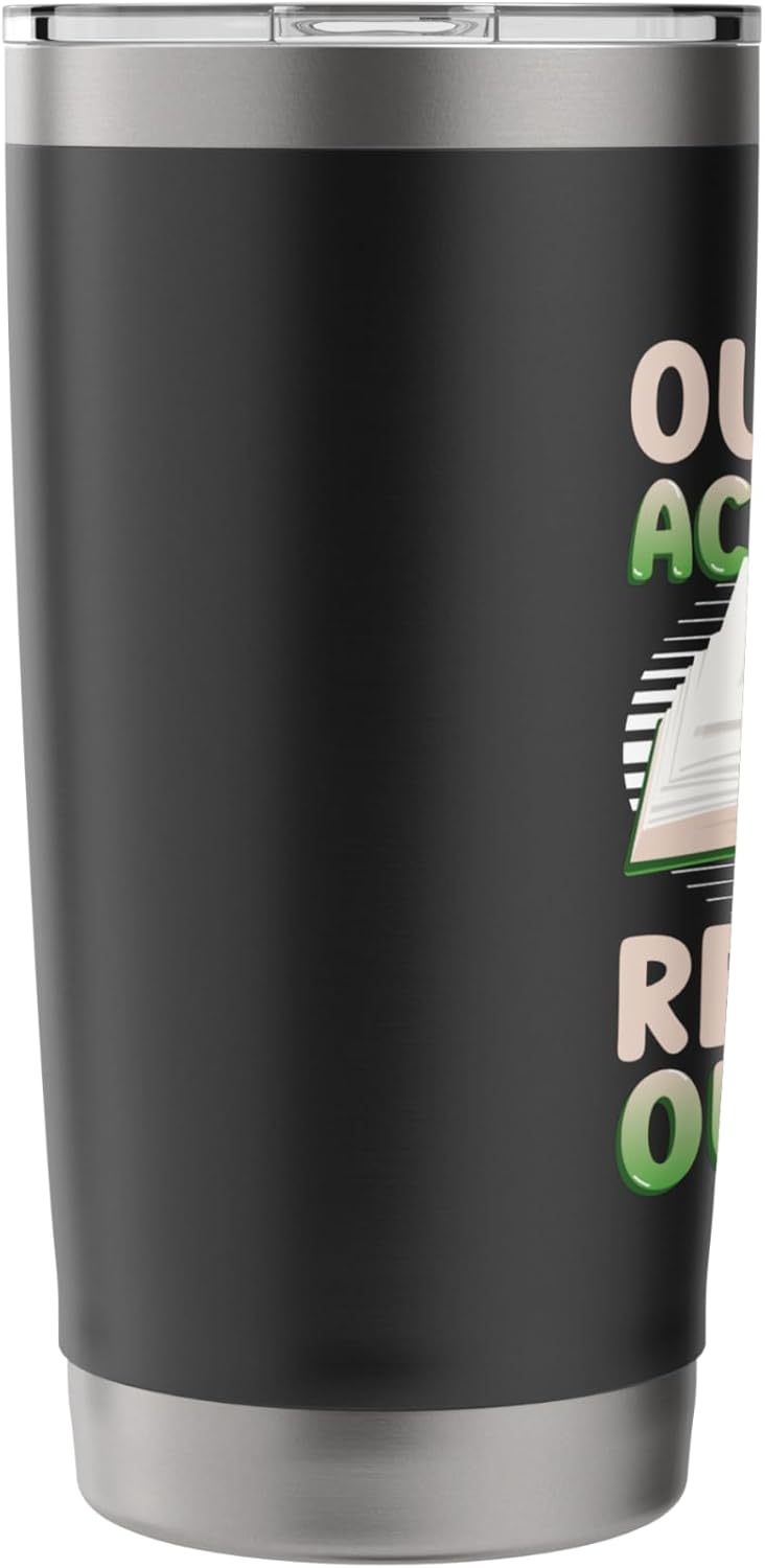 Outdoor Activities Reading Outside Books Reading Stainless Steel Insulated Tumbler