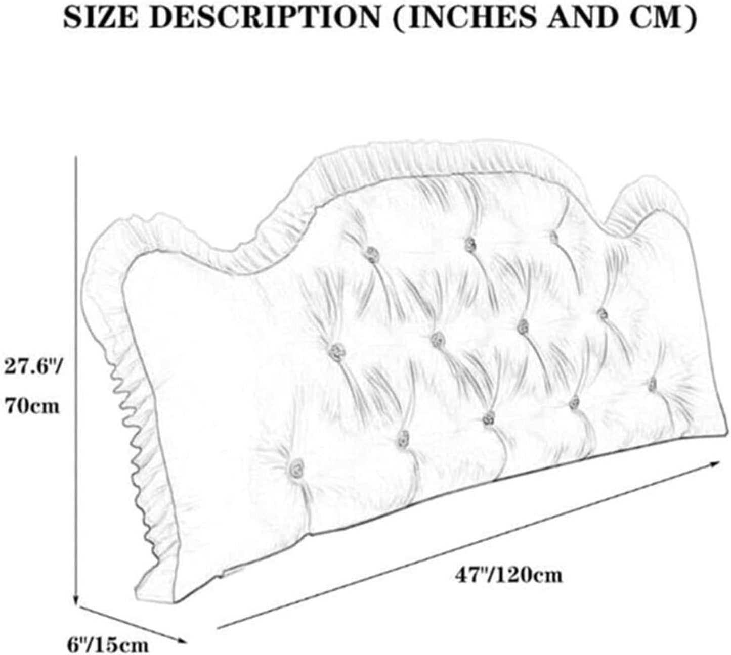 Large Reading Pillow Cushion, Headrest Cushion, Backrest Pillow, Wedge Positioning Support Pillow for Sofa Bed Lumbar Cushion, Full Size, Gray, 59"/150cm (Queen)