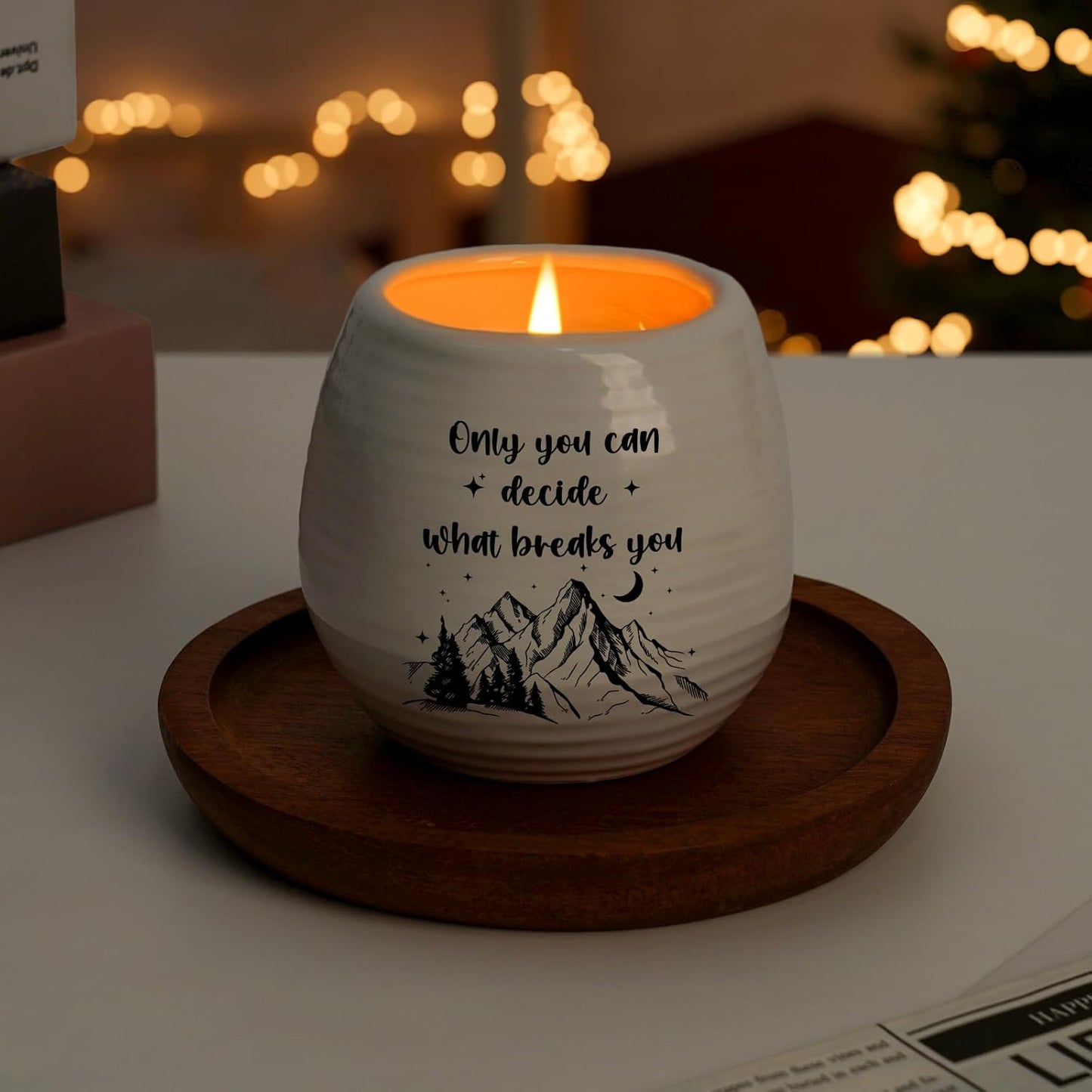 Book Lovers Gifts Book Lovers Candle 10Oz Birthday Gifts for Books Lovers, Reading Gift for Women Men Christmas Gift for Bookworm, Librarian, Writer, Friend