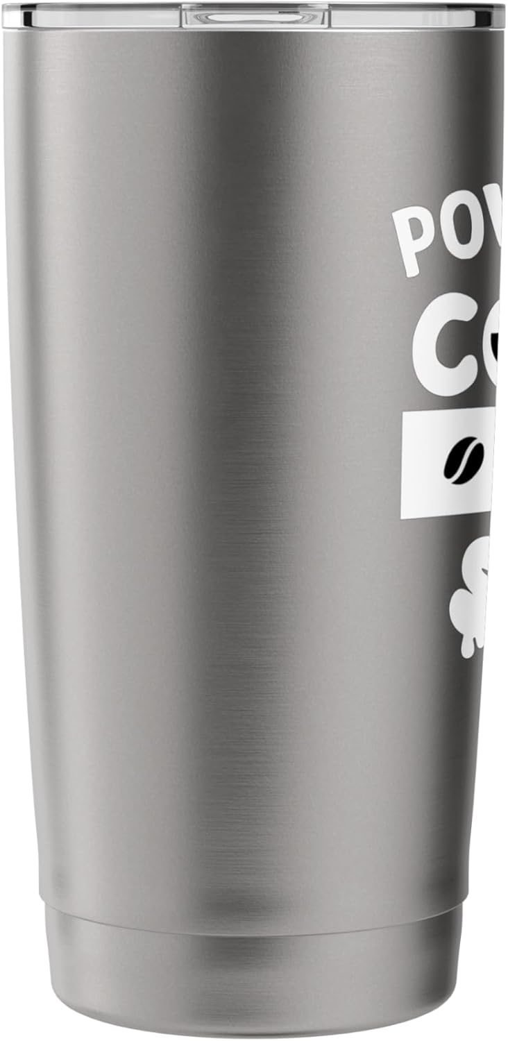 Powered by Coffee & Smut Sign,Smutty Books Lover Smutt Book Stainless Steel Insulated Tumbler