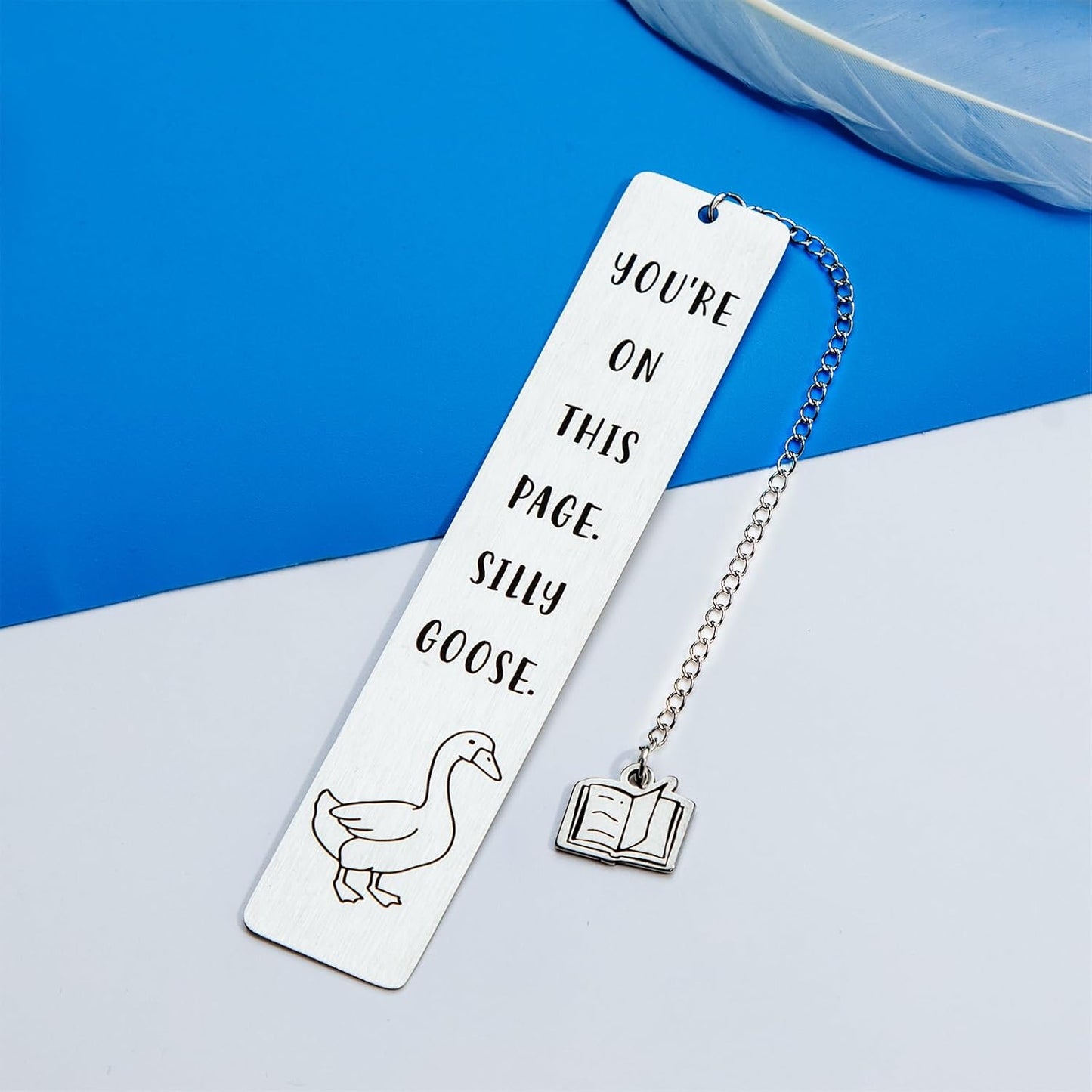 Cute Bookmarks for Women, Funny Gifts for Women Metal Bookmarks for Bookworm Bookmate Book Reading Accessories for Book Club Back to School Birthday Christmas