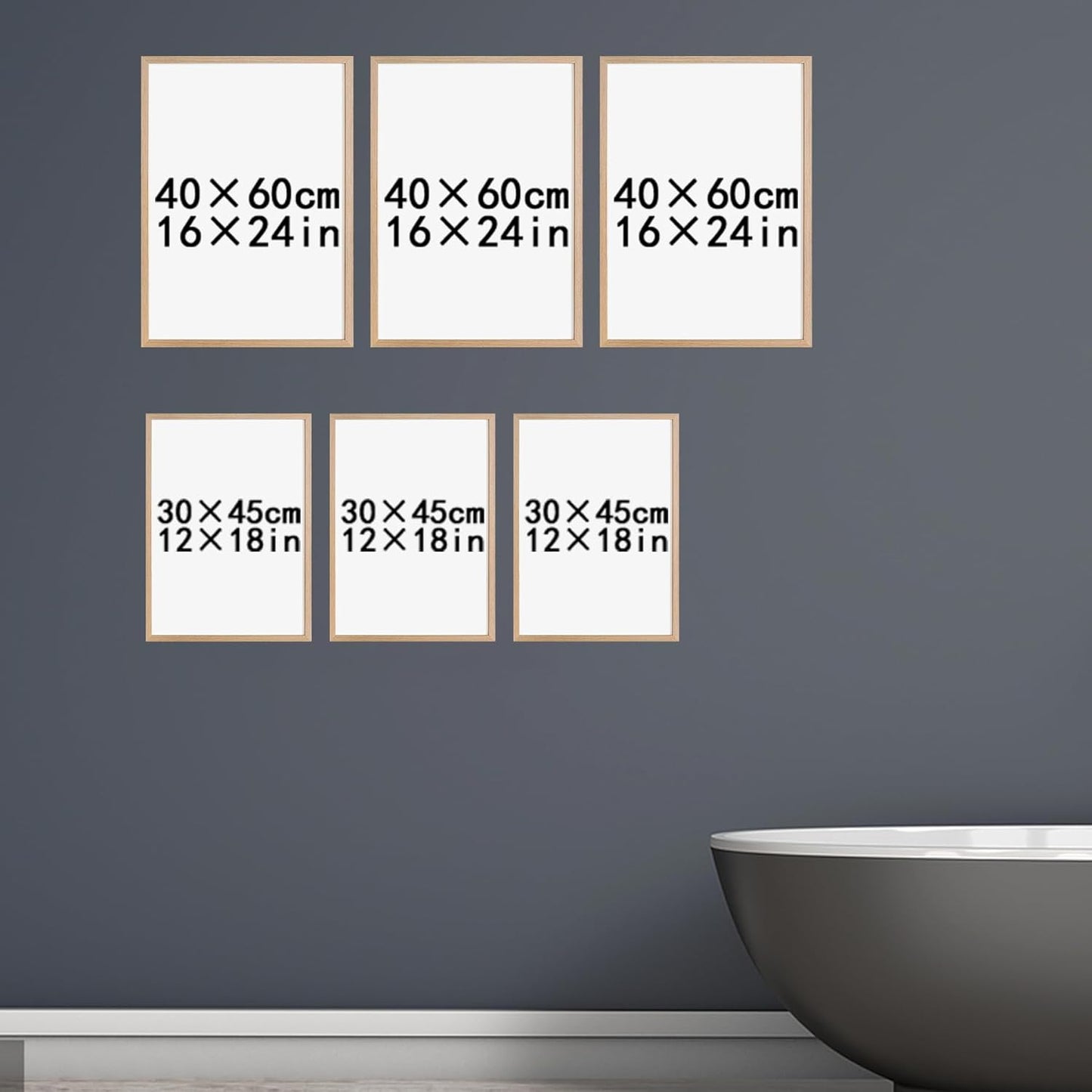 3pcs Funny Highland Cow Bathroom Wall Art Black and White Animal Poster Prints Newspaper Reading Bathtub Highland Cow Pictuer Painting Rustic Farmhouse Bathroom Wall Decor（16×24in Unframed）