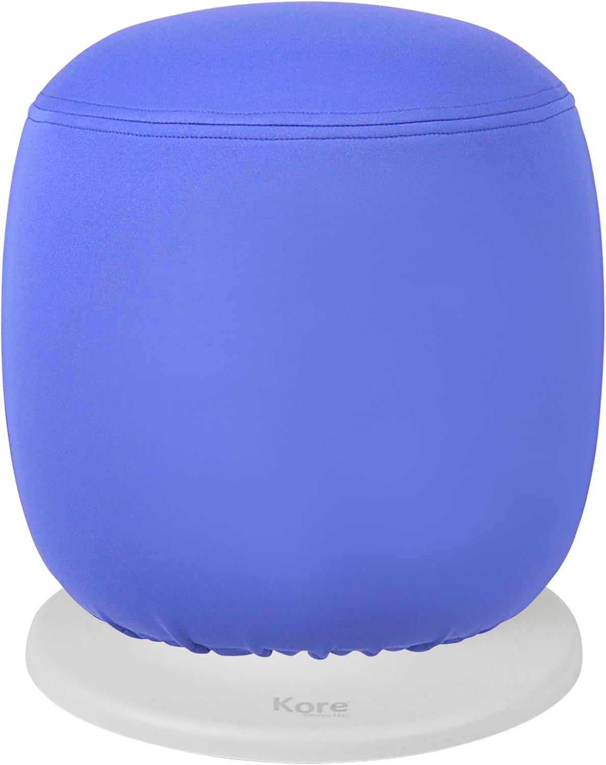 KORE Design Kids Adjustable Pivot Stool, Waterproof Fabric Desk Chair Comfy for Students, Kid Computer Chair for School, Home, Active Sitting, ADD/ADHD, Autism, Girls/Boys, Small (13-17“), Blue