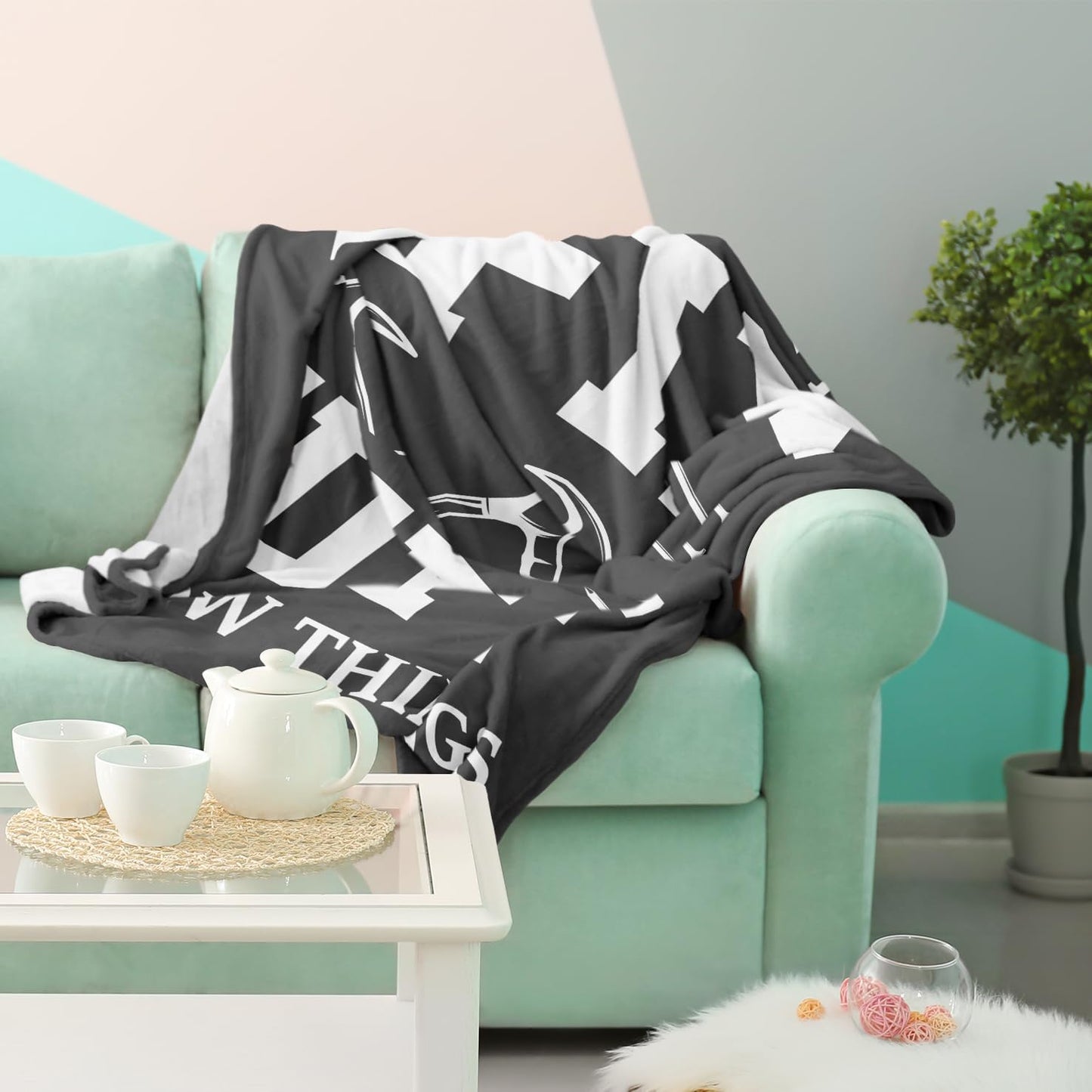 Blanket 60" X 80" for Men - Birthday, Anniversary, Dad Gifts - Unique Throw for Him/Husband/Grandpa - Gag Gift Ideas