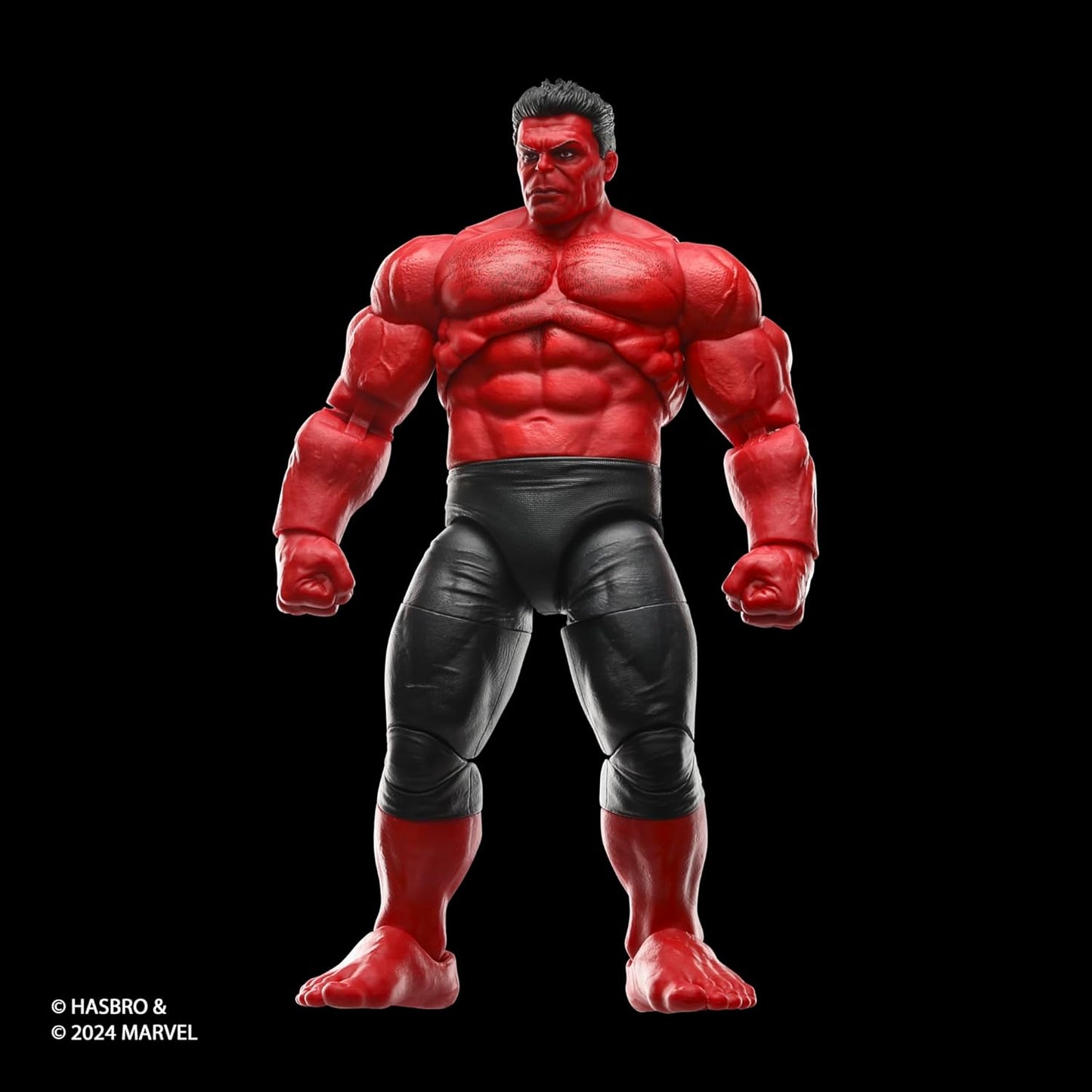 Marvel Legends Series Red Hulk, Captain America: Brave New World Collectible Deluxe 6 Inch Action Figure