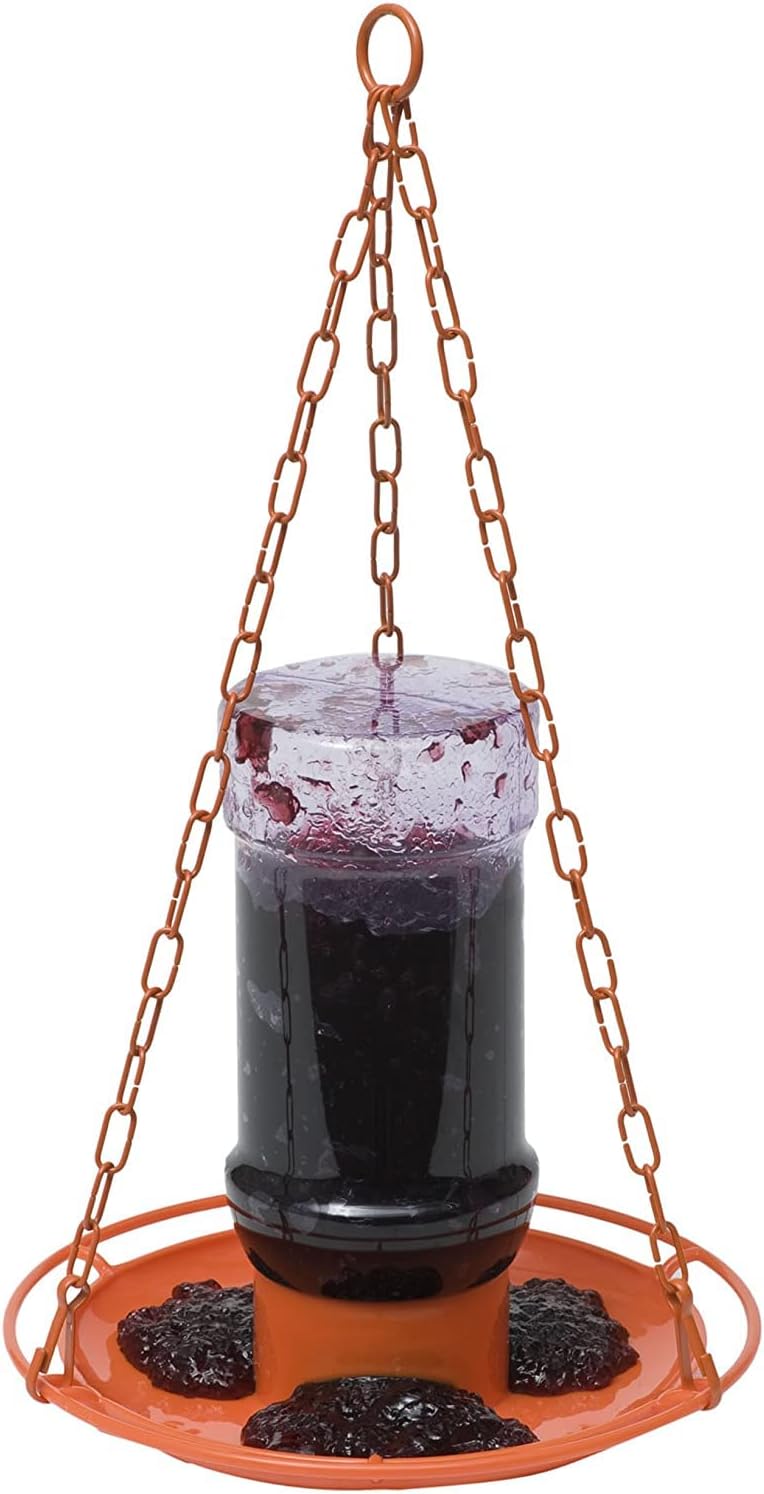 Perky-Pet Oriole 32 oz. Plastic Nectar Feeder 1 Ports