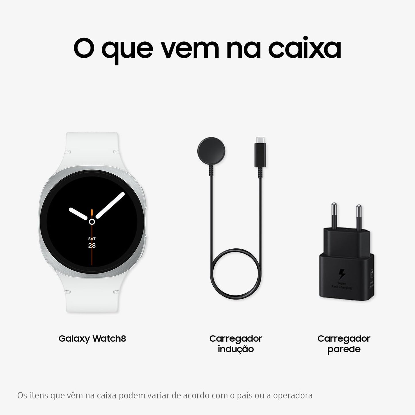 Samsung Galaxy Watch 8 | 44mm | AI Smartwatch w/ 1.47" AMOLED, Wear OS 6, Wi-Fi, Bluetooth, Heart Rate, GPS Fitness Tracker | IP68, MIL-STD-810H | International Model L330 | w/Fast Charger, Silver