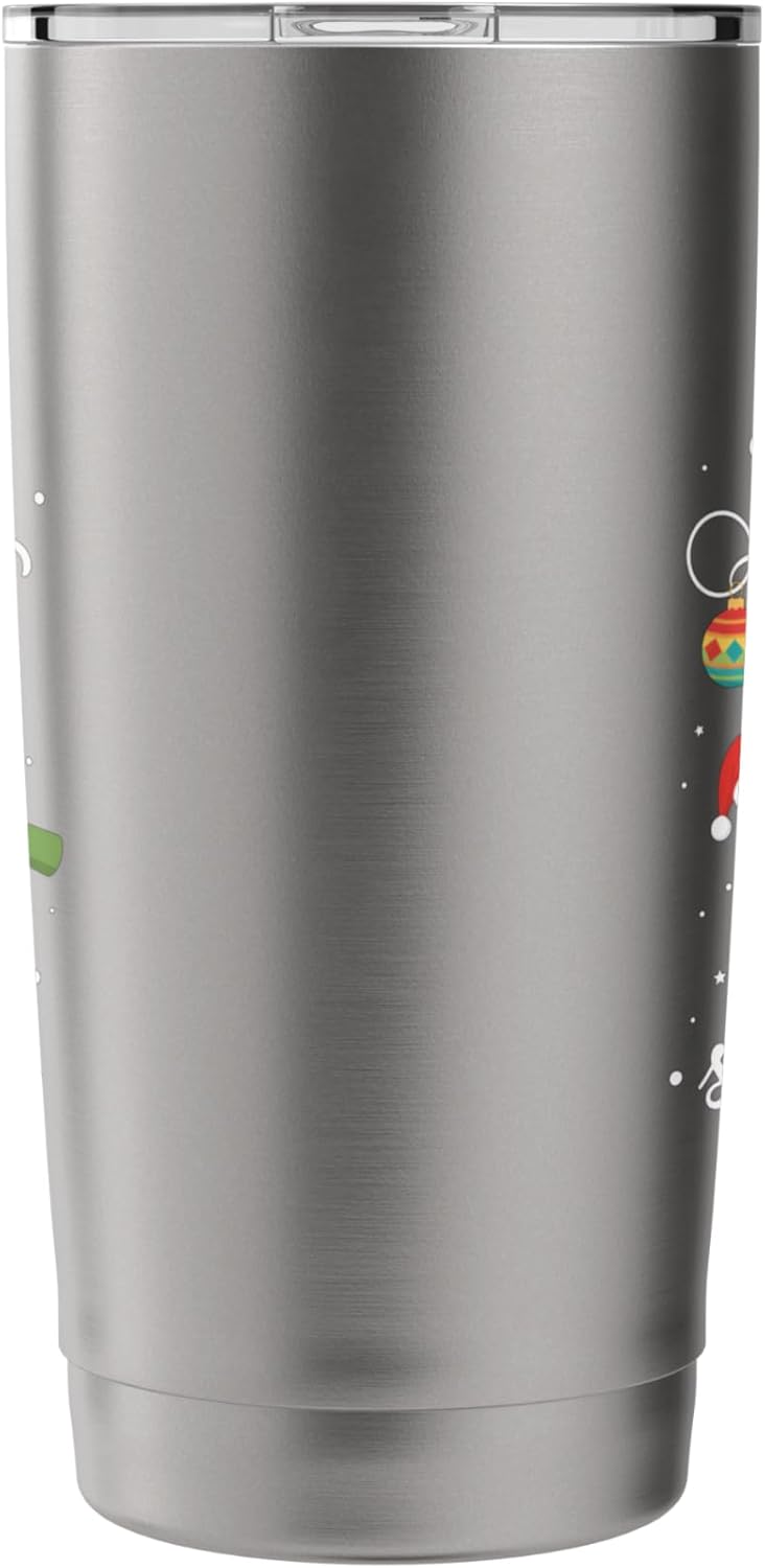 Merry Slothmas Sloth Christmas Holiday Cute Jungle Animal Stainless Steel Insulated Tumbler