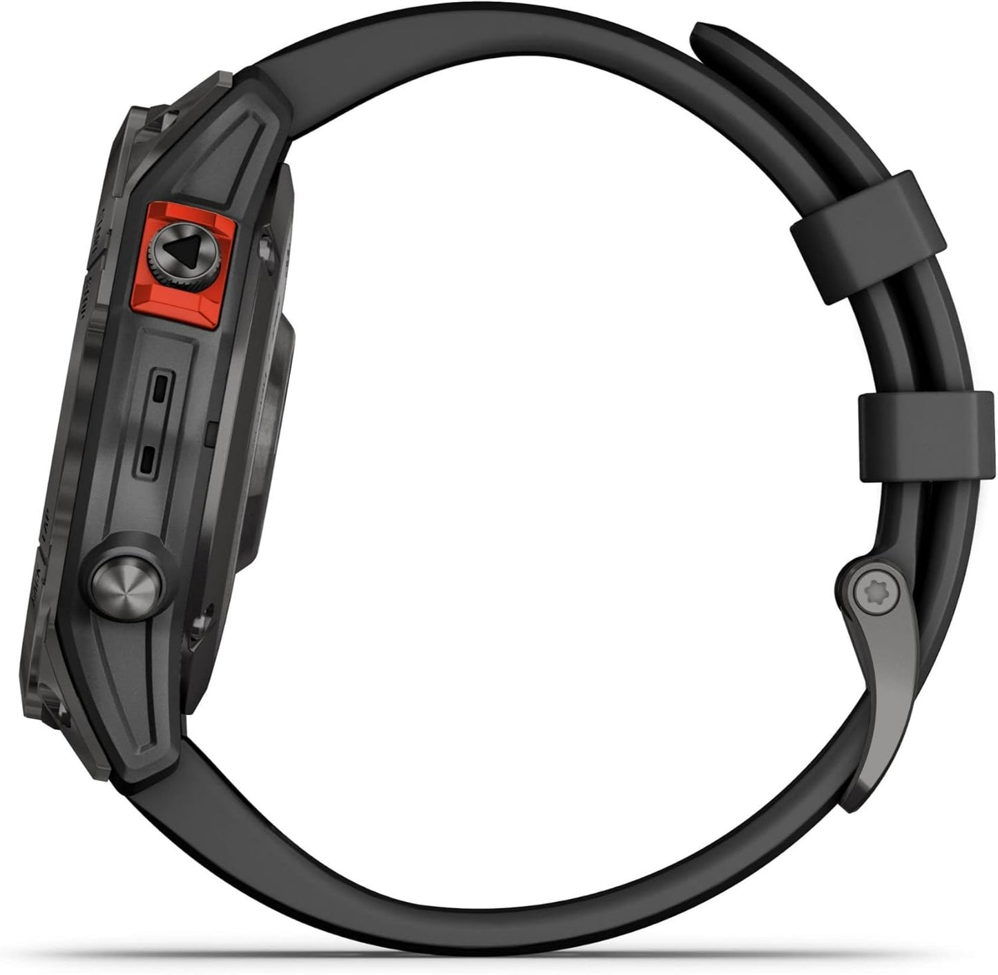 Garmin Fenix 7 Solar, Adventure smartwatch, with Solar Charging Capabilities, Rugged Outdoor Watch with GPS, Touchscreen, Health and Wellness Features, Slate Gray with Black Band