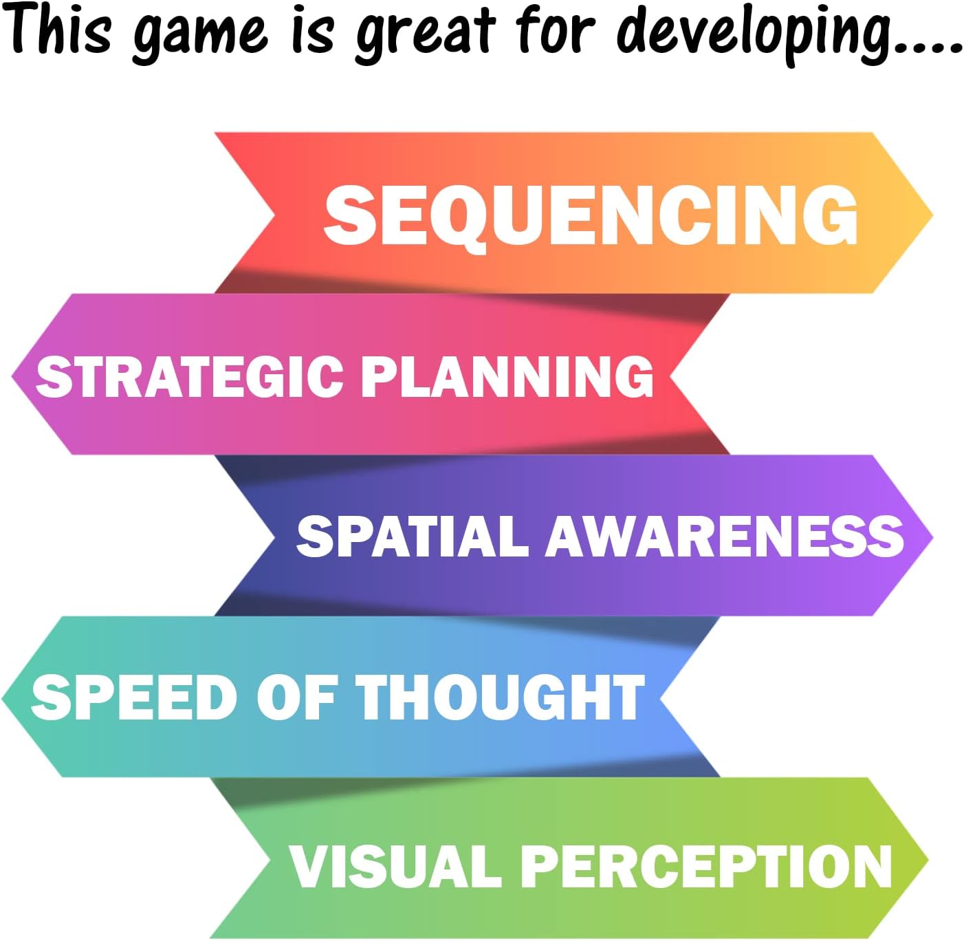 The Genius Square from The Happy Puzzle Company – Game of The Year Award Winner, 60000+ Solutions STEM Puzzle Game. Roll Dice, Race Your Opponent to Fill Grid with Different Shapes!