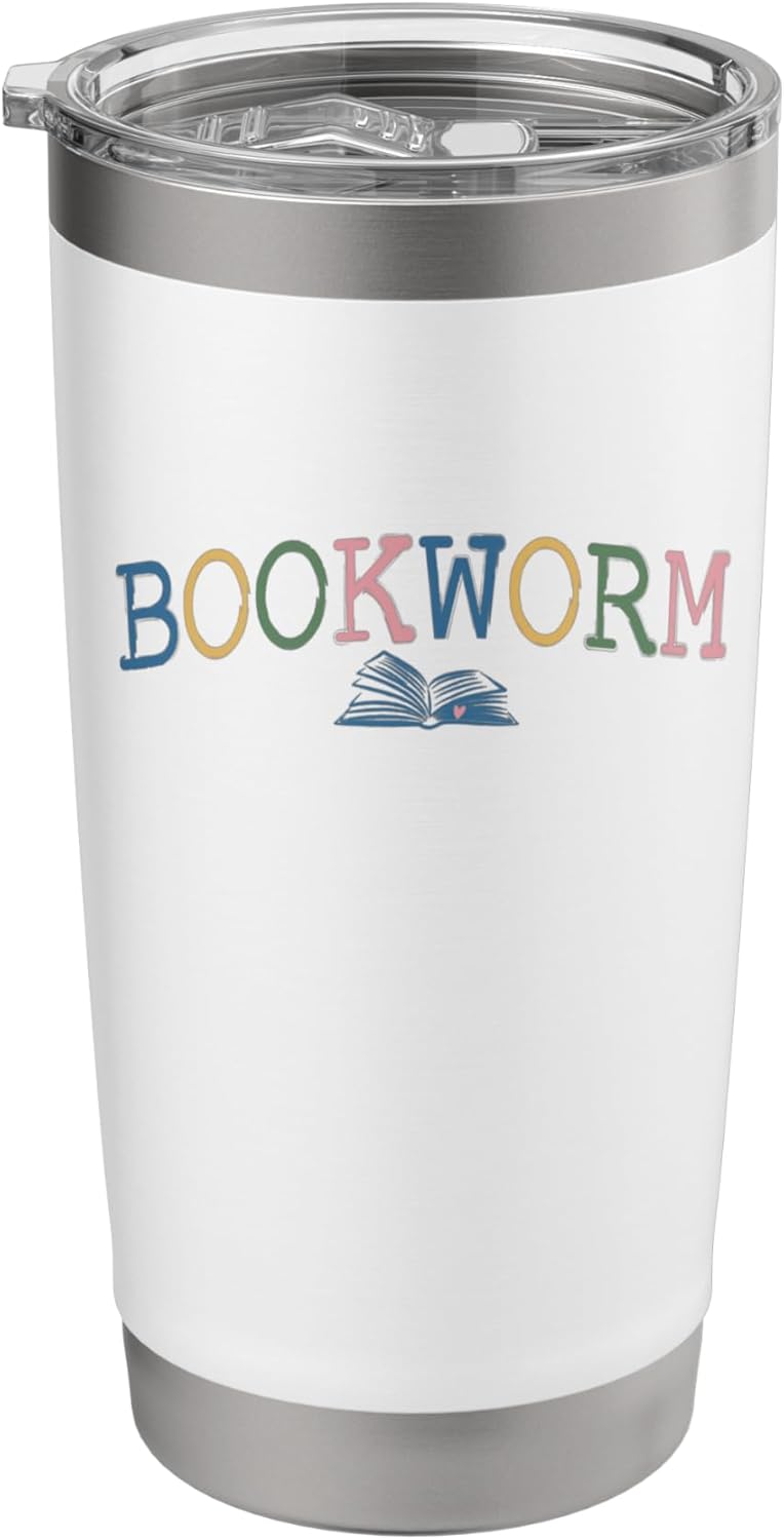 Bookworm - Designed for Avid Readers Stainless Steel Insulated Tumbler