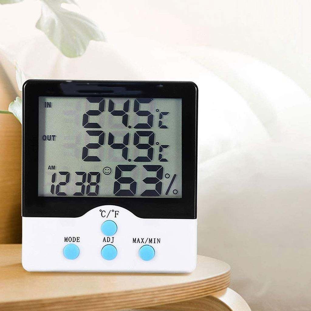 Room Thermometer - Indoor Electronic Temperature and Humidity Meter Precision Household