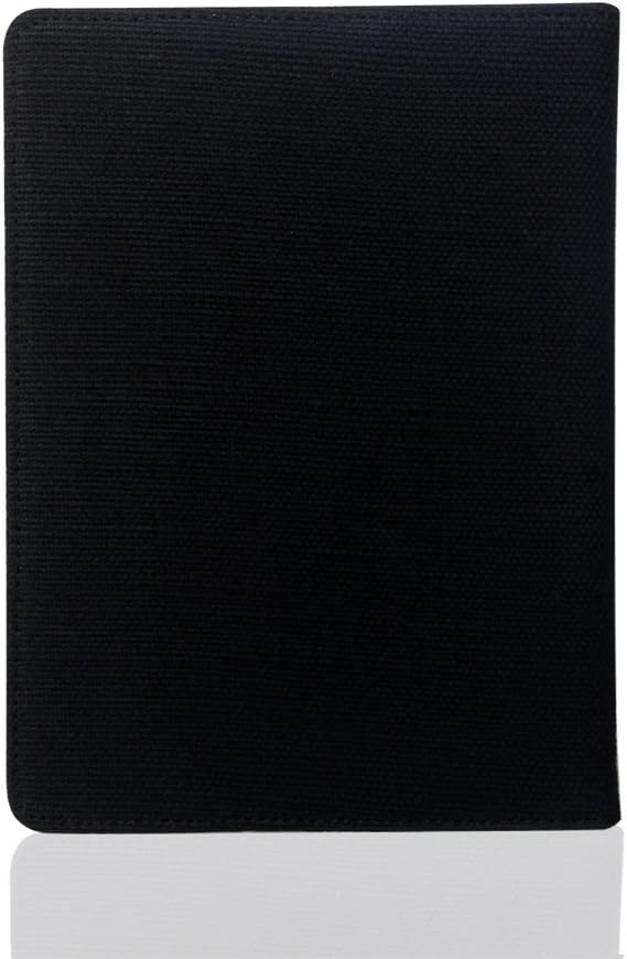 Natural Linen Case Cover for 6" ebook Reader Universal Hemp Case Cover for Sony/kobo/tolino/Pocketbook 6inch ebook Reader (Carbon Black)