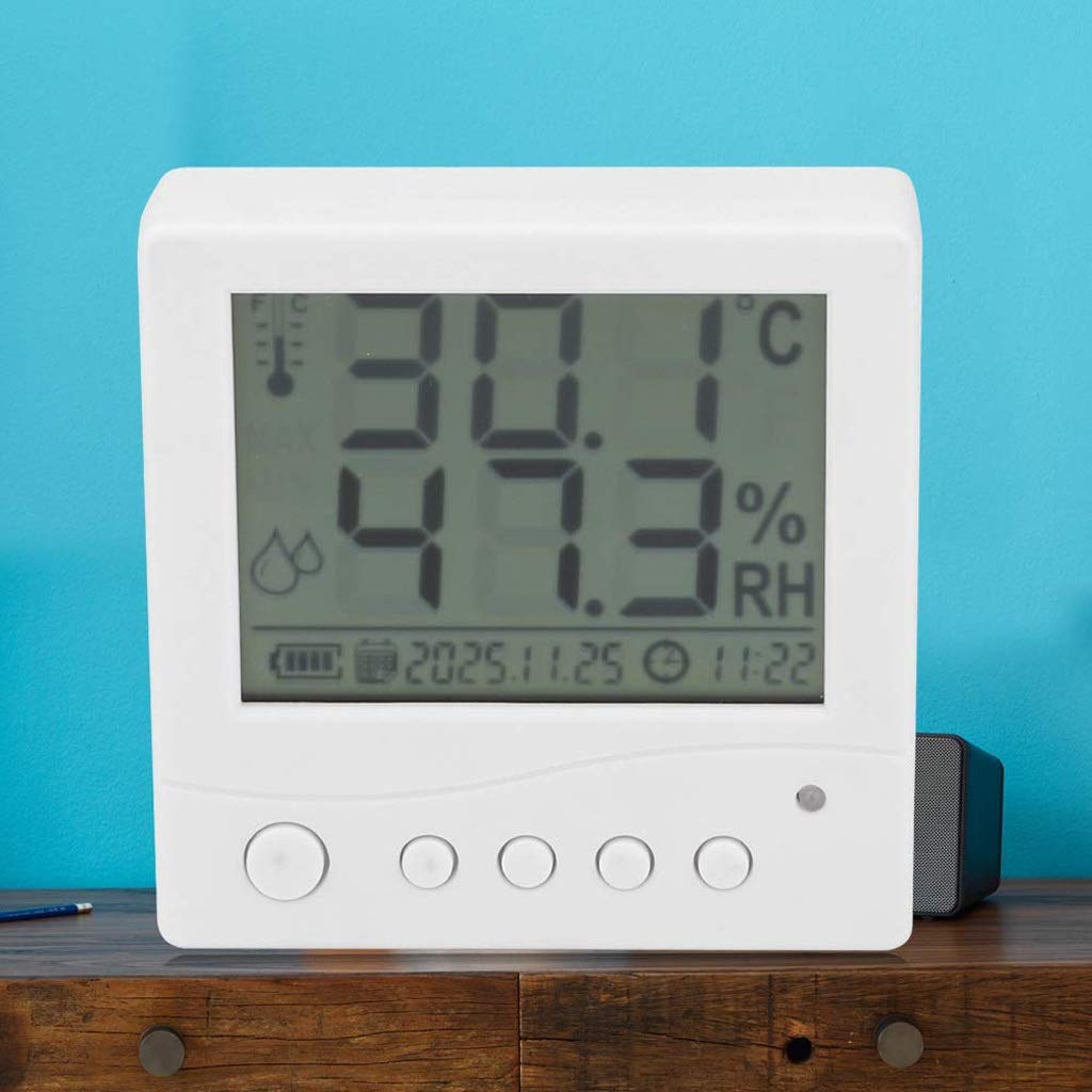 High Precision Temperature and Humidity Meter Indoor Household Wall-Mounted Electronic Thermometer Dry and Wet Baby Room Digital