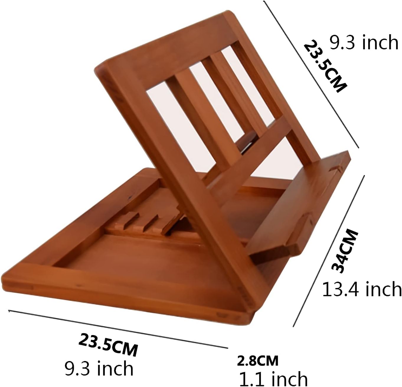 Book Stand Cook Book Stand Adjustable Reading Bookstand Foldable Holder Tray for Recipe Tablets Smartphones Laptop Stands Holders