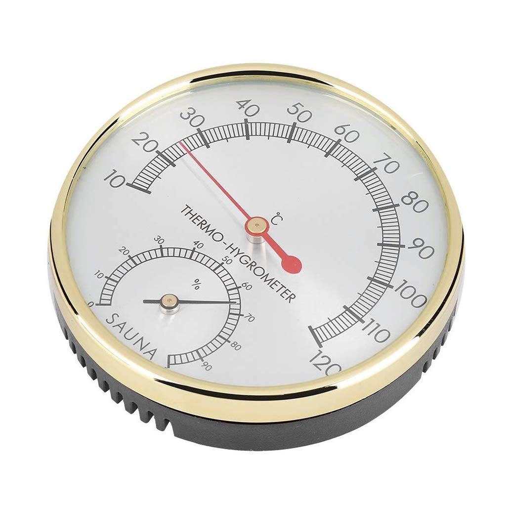 Room Thermometer Large Wall Thermometer-Hygrometer Indoor Outdoor for Patio, Pool, Kitchen, Garden, and
