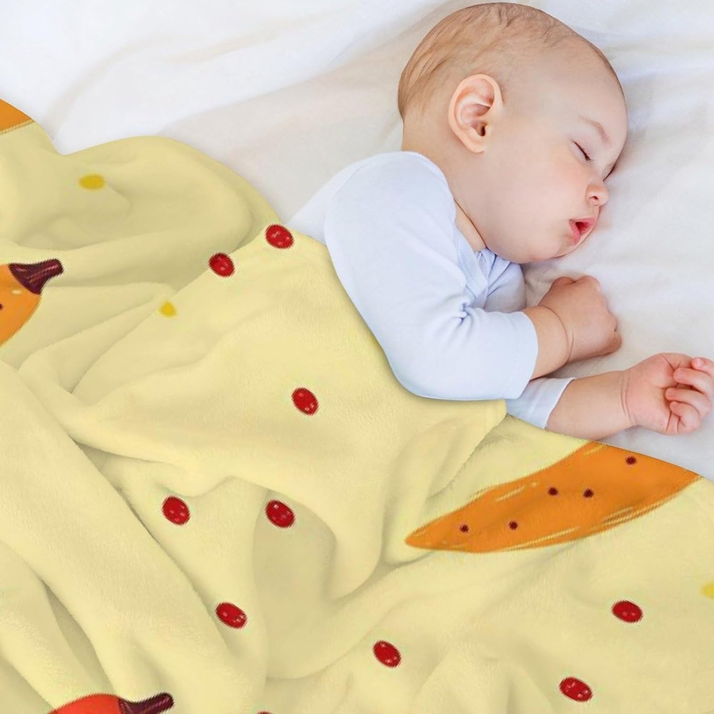 Chili Pepper Throw Blanket for Couch Bed Plush Cozy Fuzzy Flannel Blanket for All Season 30"x50"