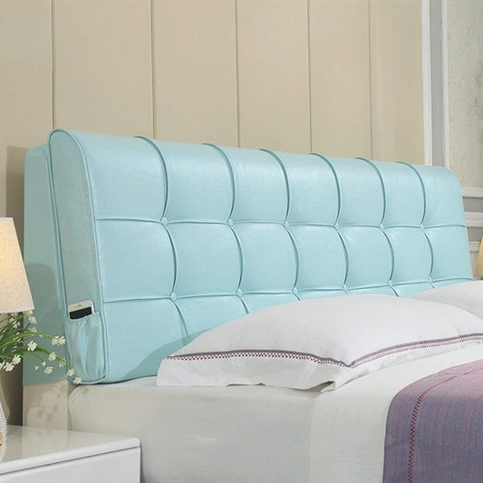 NMDCDH Headboard Bedside Cushion Pads Large Back Multifunction Pillow No Deformation Washable, 4 Colors, 8 Sizes Optional (Color : 2#-No headboard, Size : 150cm)