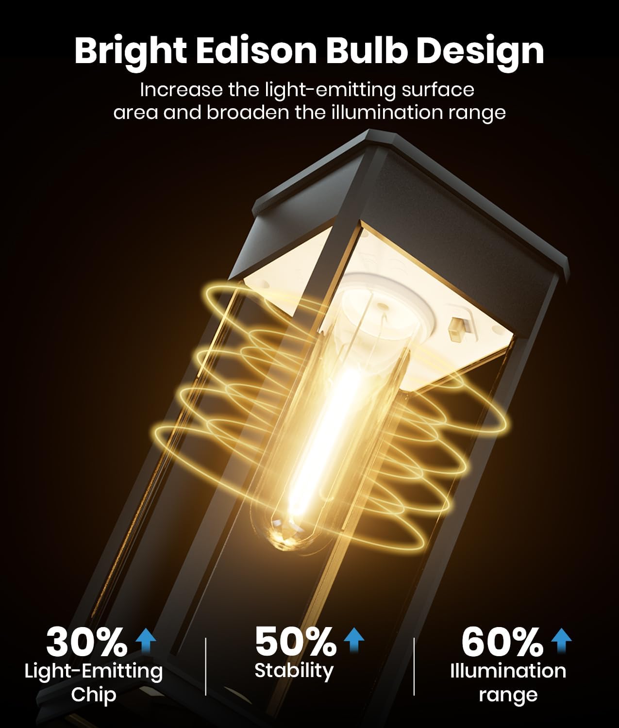 Solar Pathway Lights Outdoor, 8 Pack Bright Solar Lights Outdoor, Auto On/Off, IP65 Waterproof Solar Garden Lights Solar Powered Landscape Lighting for Yard Patio Walkway Driveway Pathway
