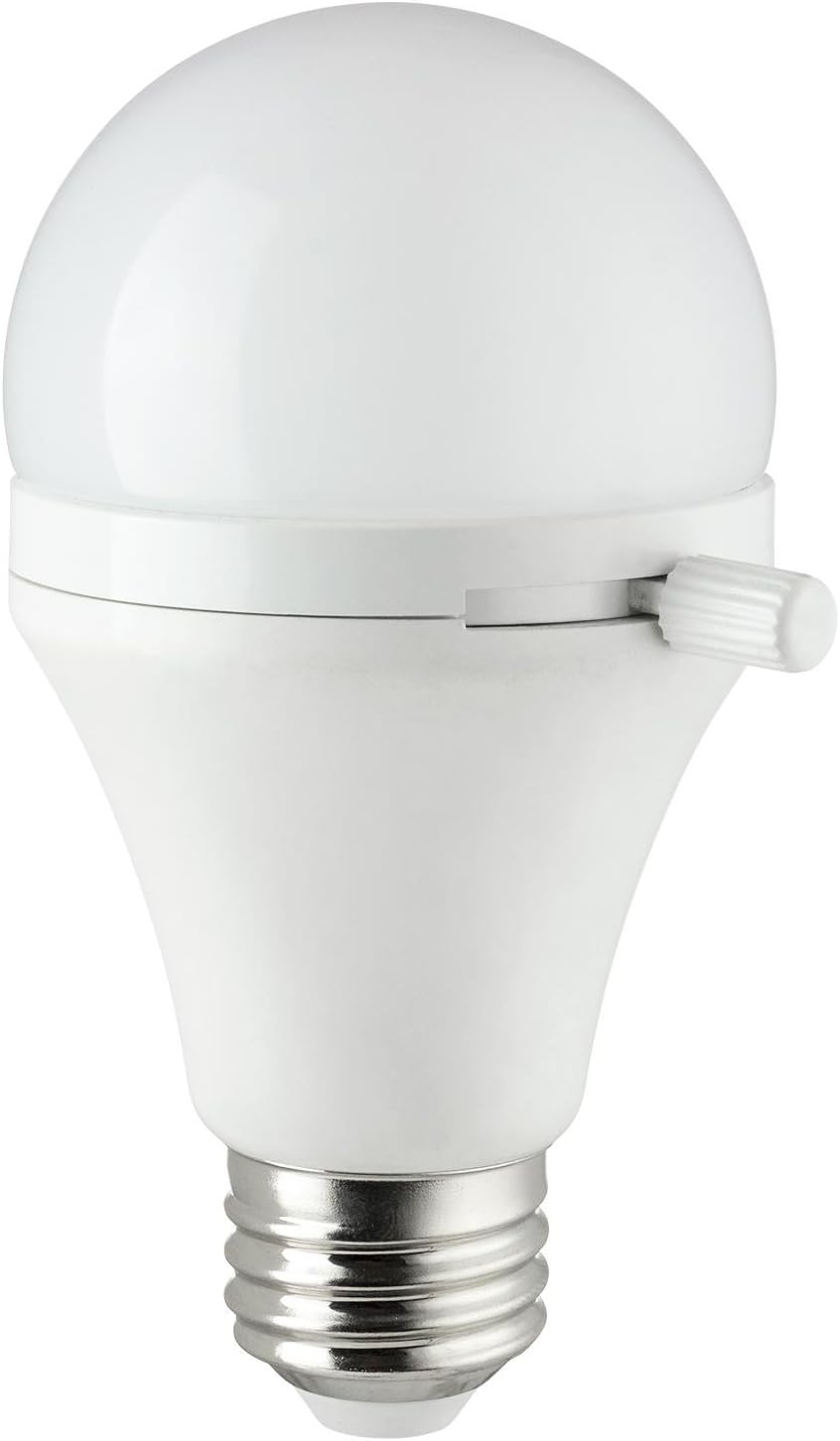 Sunlite ShabBulb, Shabbat Permissible LED Light Bulb, 7 Watt (40 Watt Equivalent) 3000K Warm White