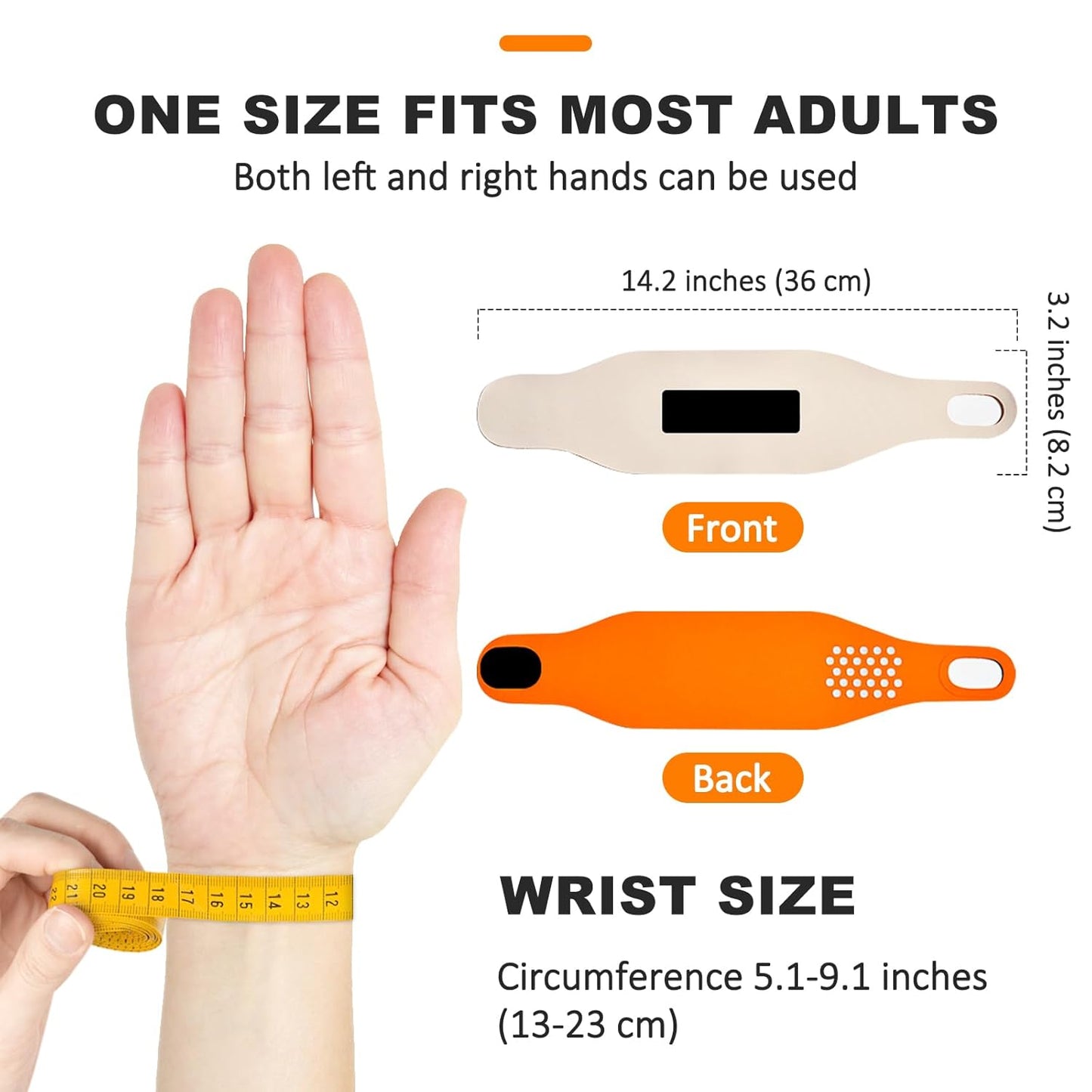Ulnar Wrist Brace for Right & Left Hand, Ultra-Thin Elastic Wrist Wrap Compression for TFCC Tear and Repetitive Wrist Use Injury, Wrist Support for Carpal Tunnel, Tendonitis, Pain Relief (Skin)