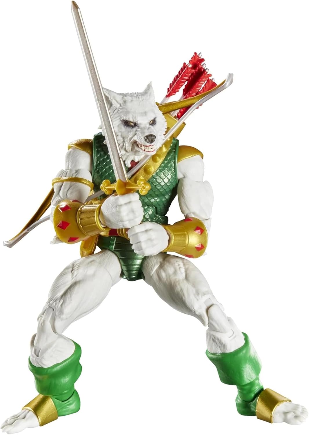 Marvel Legends Series Magic: The Gathering Man-Wolf, 6-Inch Spider-Man Action Figure Toy & Exclusive Foil Collectible Card Game Trading Card