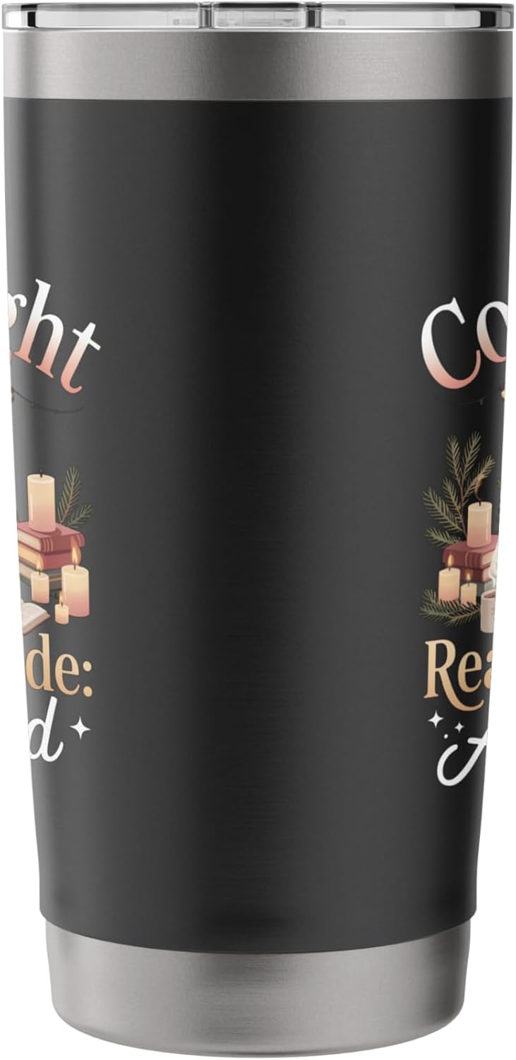Cozy Night Reading Mode Activated Stainless Steel Insulated Tumbler