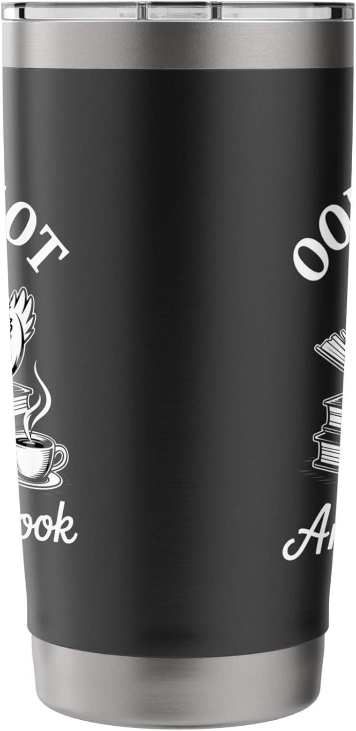 Oops I Got Another Book Cute Duck Reading Coffee Stainless Steel Insulated Tumbler