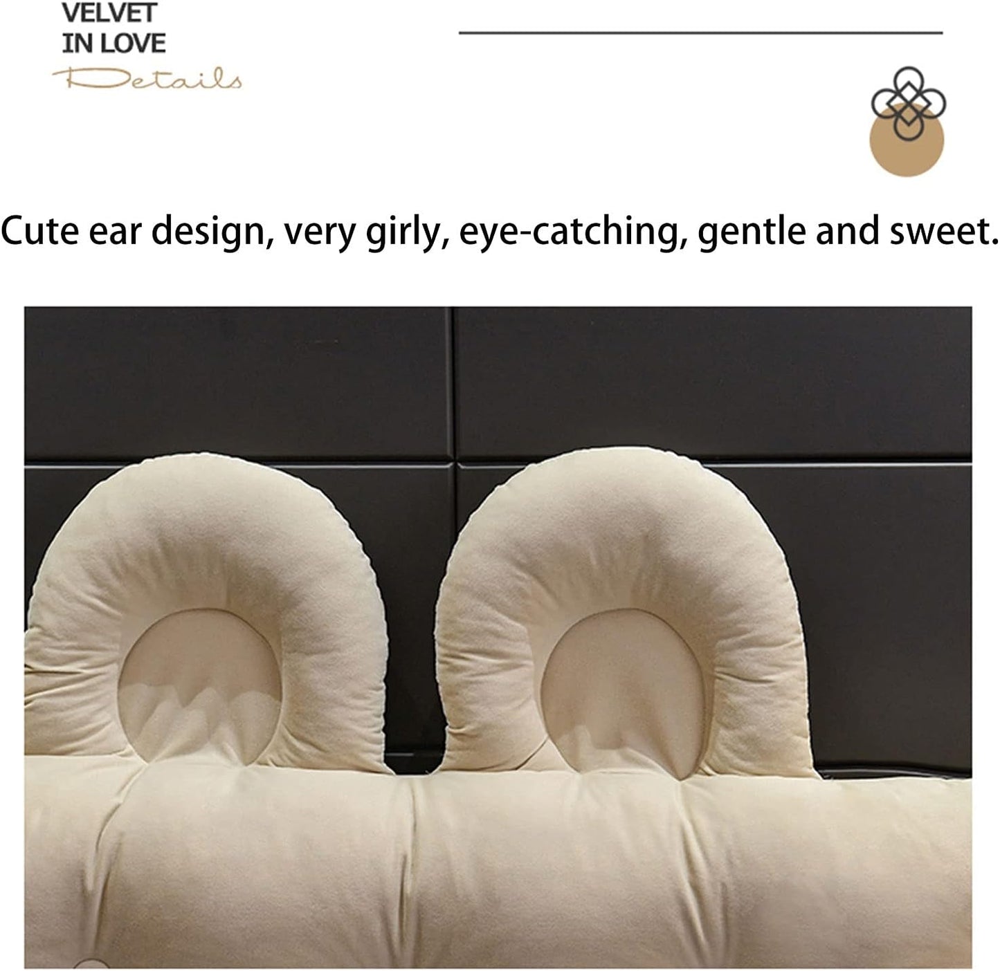Large Bolster Headboard Pillow,Positioning Support Reading Backrest Cushion for Day Bed Bunk Bed Sofa Bed Large Soft Bed (Color : Light Coffee, Size : 2002050CM)