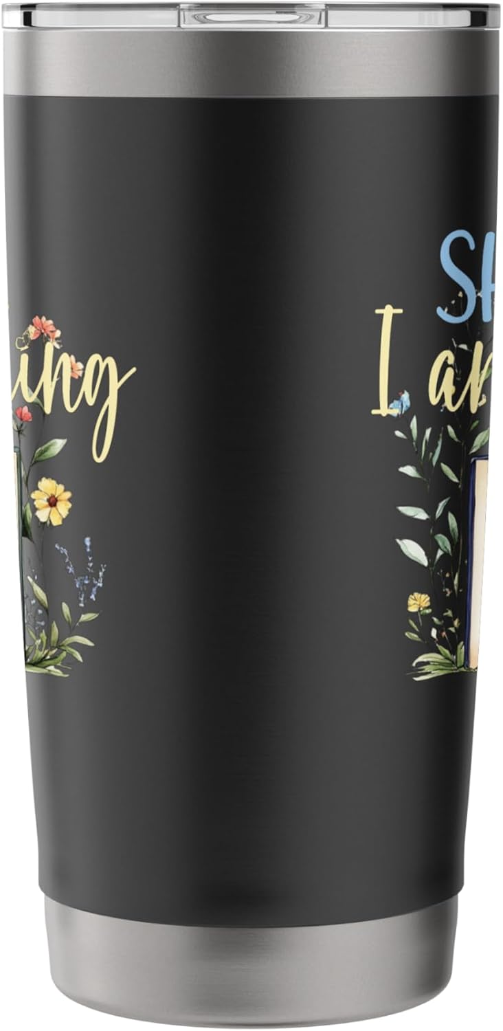 SHHH, I'm Reading, Lover Reader Book Worm Stainless Steel Insulated Tumbler