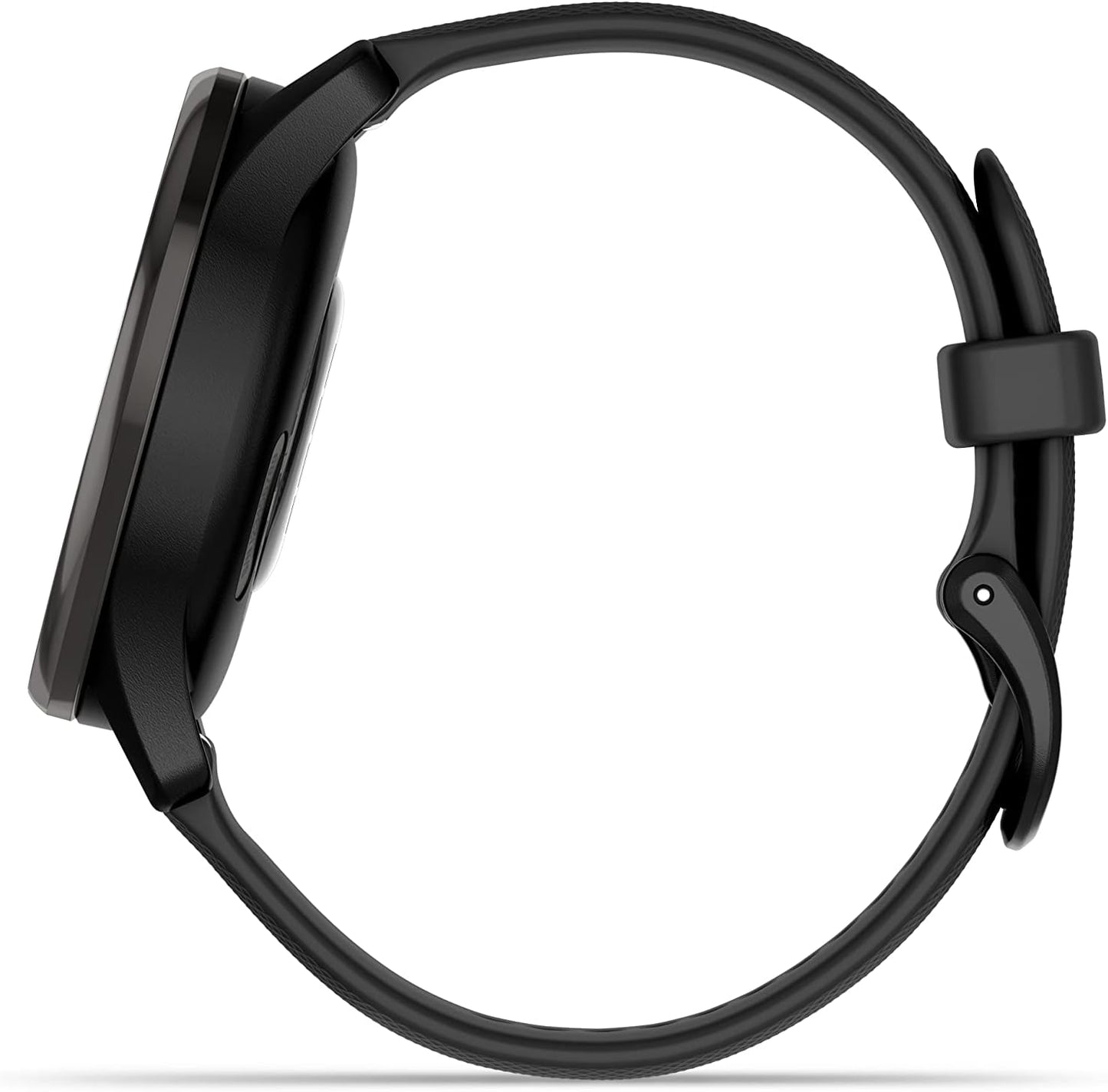 Garmin vívomove Trend, Stylish Hybrid Smartwatch, Long-Lasting Battery Life, Dynamic Watch Hands and Touchscreen Display, Black
