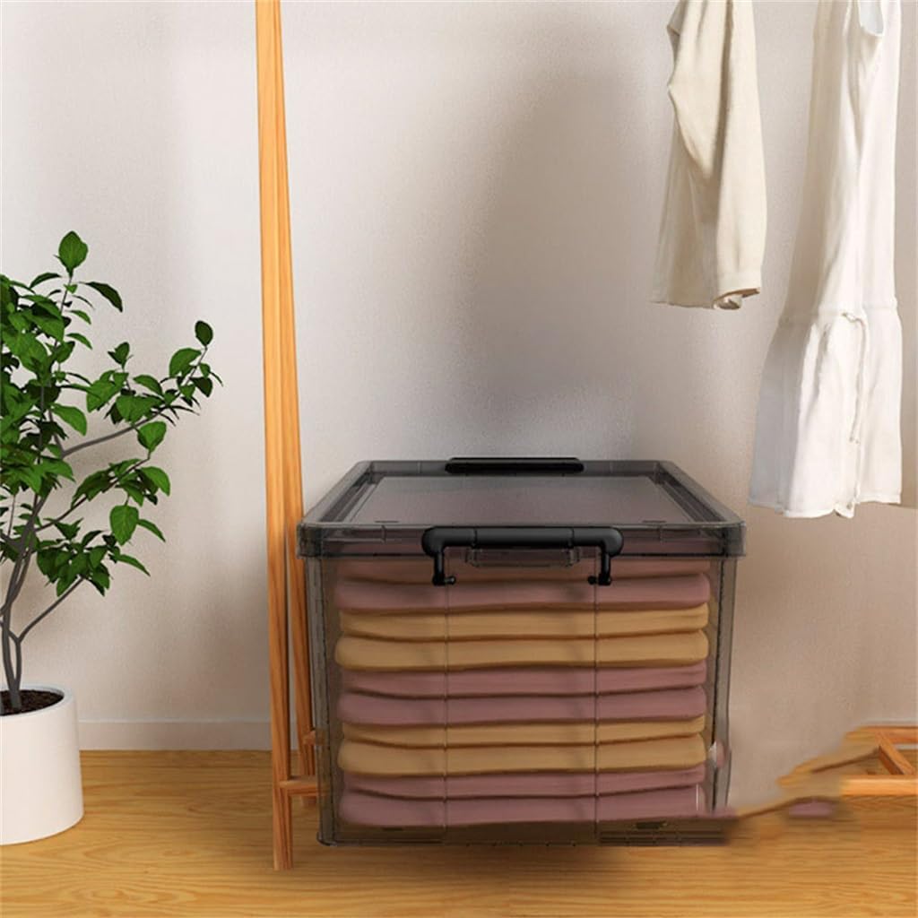 JSEIAJB Right Angle Thickening Resistance Pressure Household Children's Clothing Storage Box Books Sorting Box Trunk